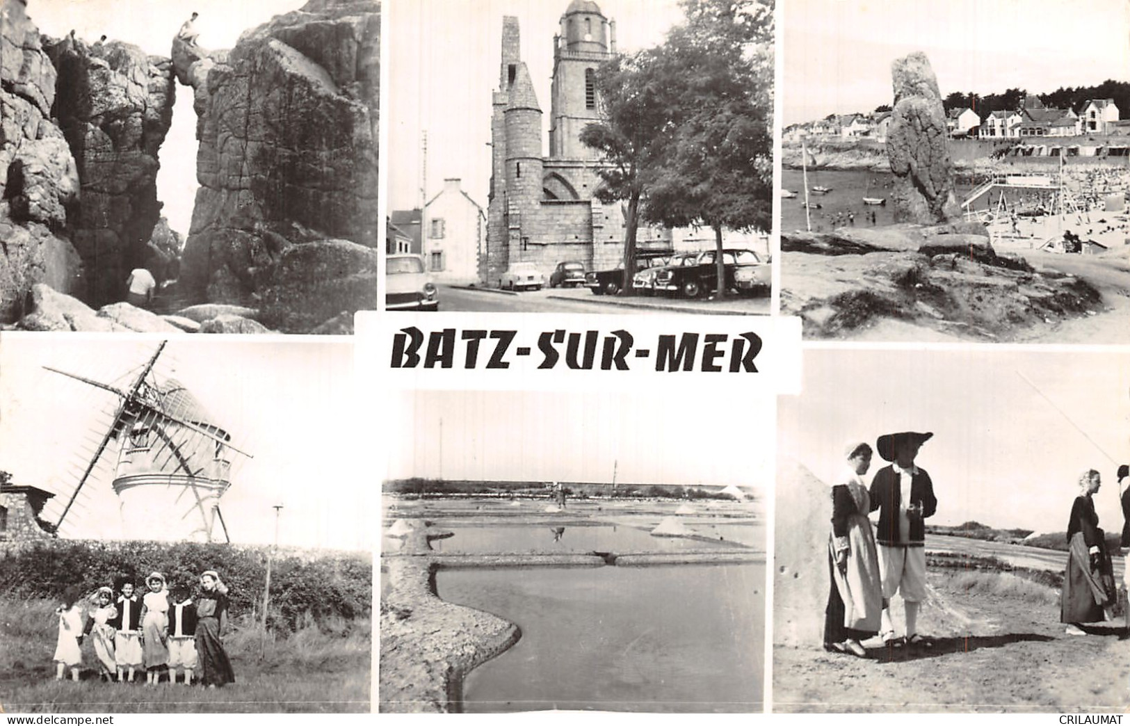 44-BATZ SUR MER-N°T5090-H/0389 - Batz-sur-Mer (Bourg De B.)