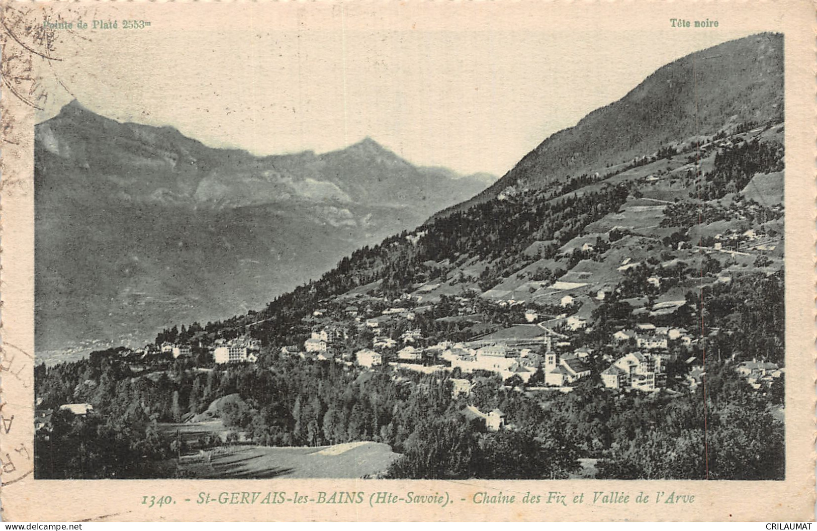 74-SAINT GERVAIS LES BAINS-N°T5090-H/0223 - Saint-Gervais-les-Bains