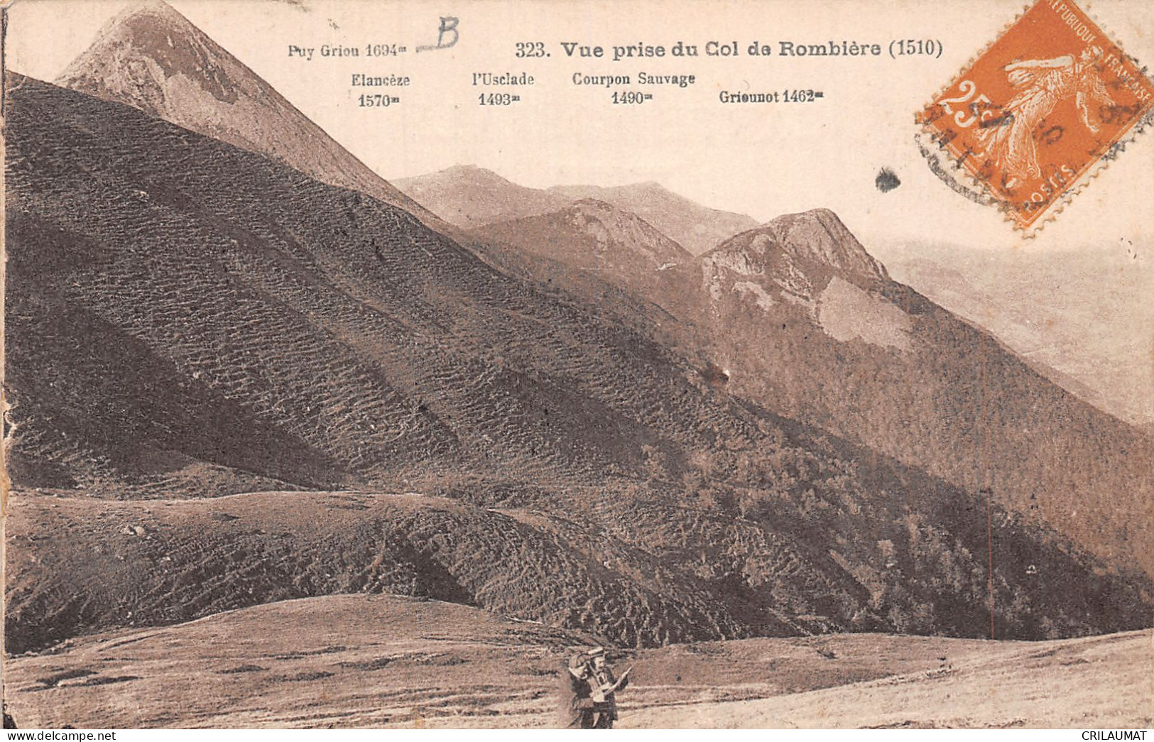 15-COL DE ROMBIERE-N°T5090-H/0109 - Sonstige & Ohne Zuordnung