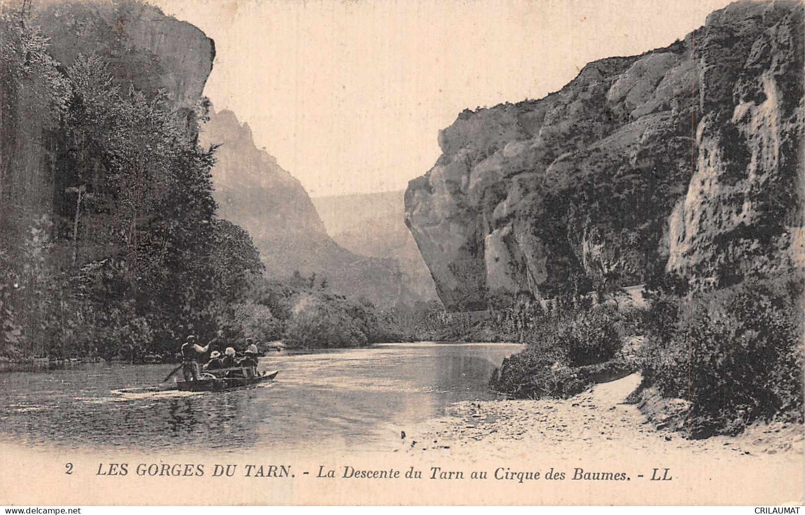 48-GORGES DU TARN-N°T5090-H/0081 - Gorges Du Tarn