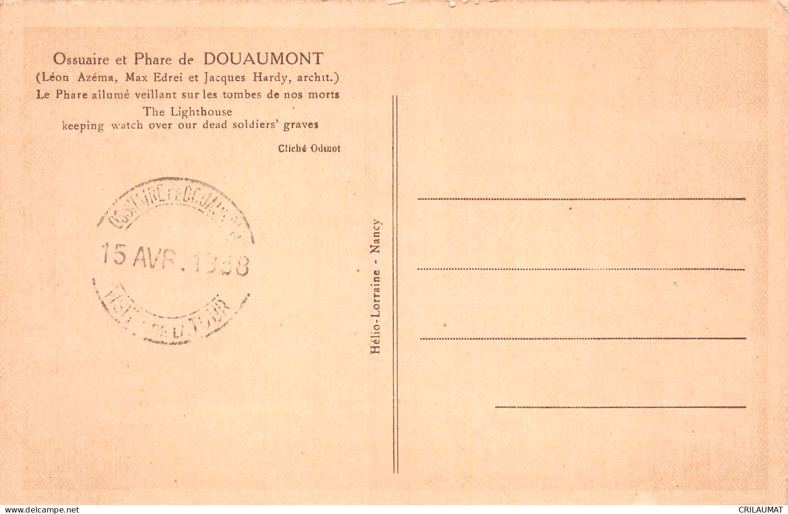 55-DOUAUMONT-N°T5090-H/0005 - Douaumont