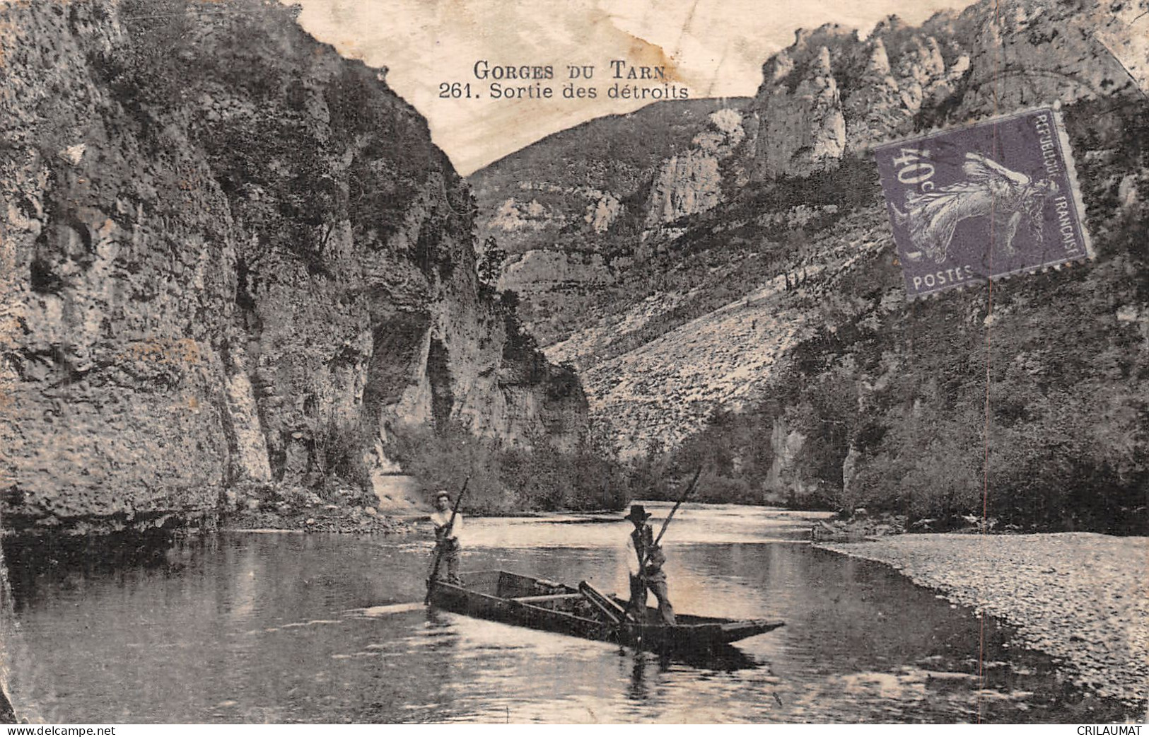 48-GORGES DU TARN-N°T5090-G/0339 - Gorges Du Tarn