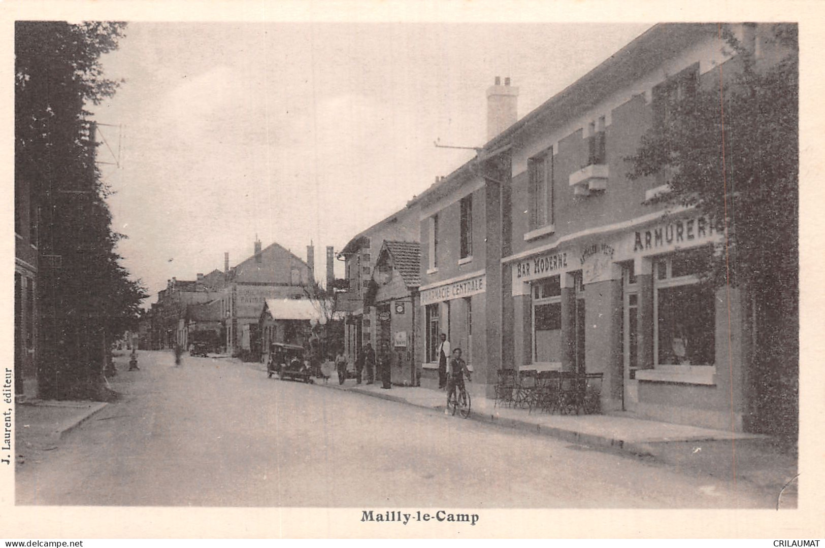 10-MAILLY LE CAMP-N°T5090-G/0175 - Mailly-le-Camp
