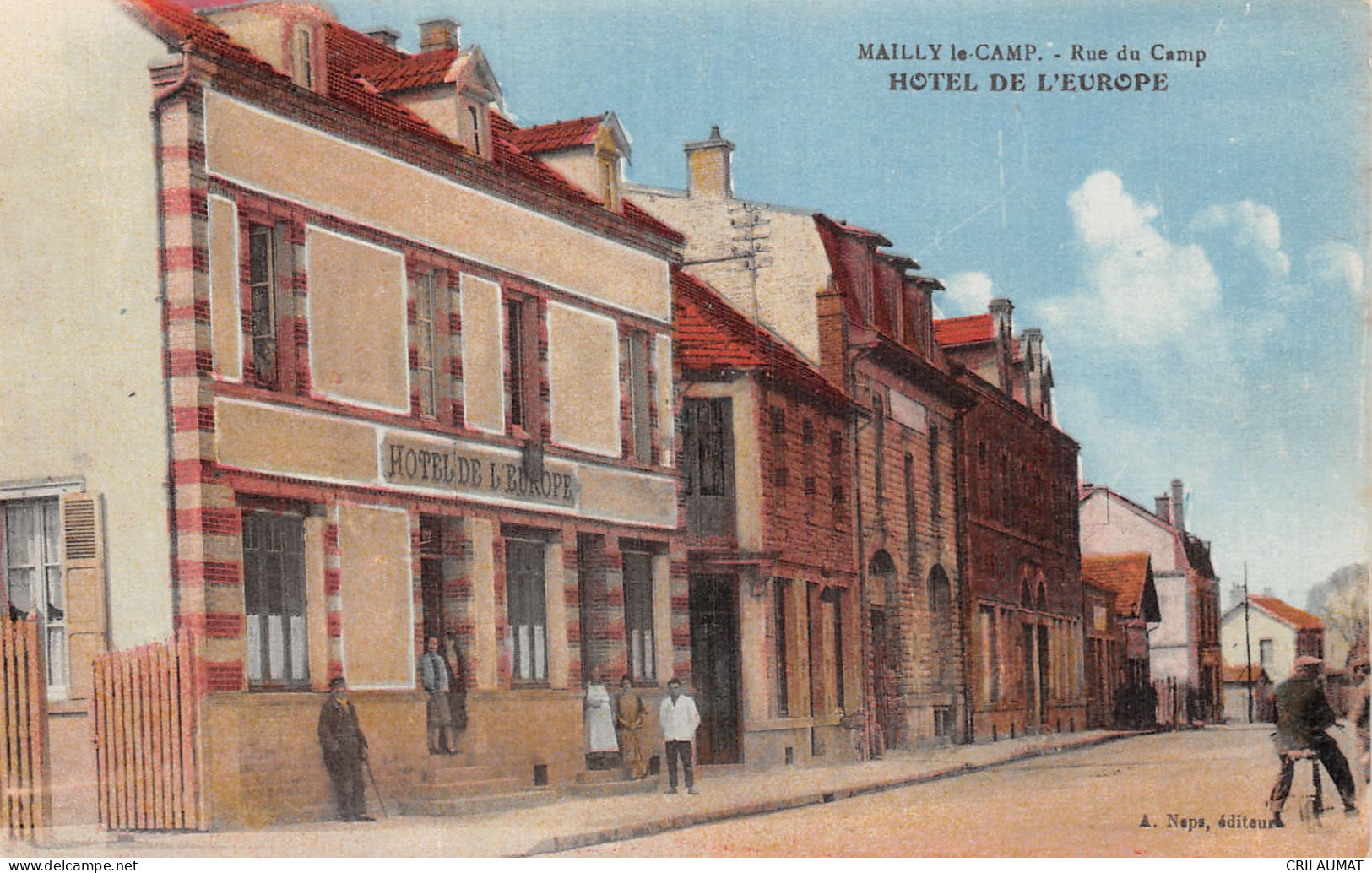 10-MAILLY LE CAMP-N°T5090-G/0165 - Mailly-le-Camp