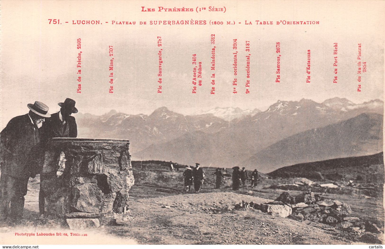 31-LUCHON SUPERBAGNERES-N°4461-E/0021 - Luchon