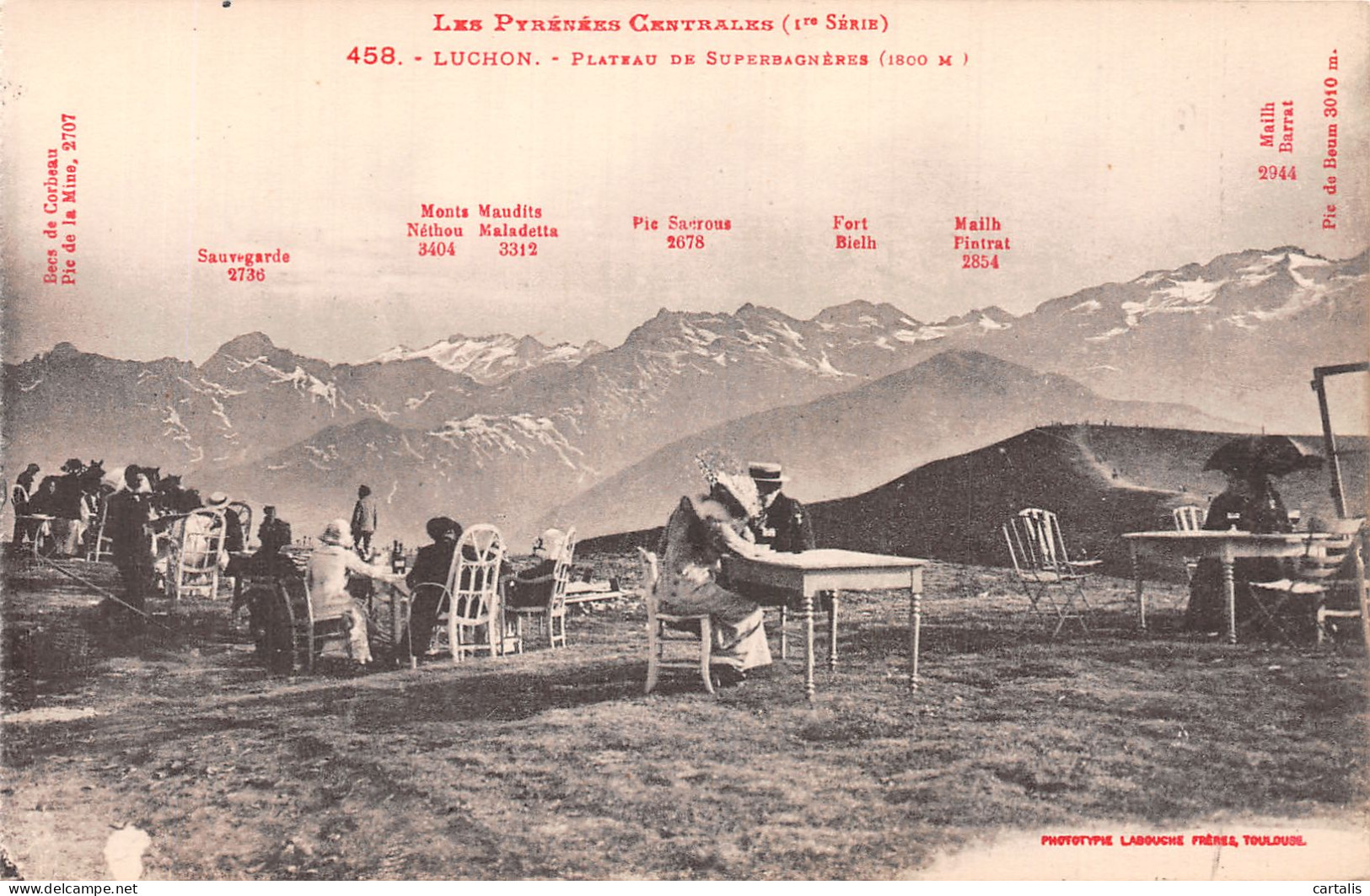 31-LUCHON SUPERBAGNERES-N°4461-E/0023 - Luchon