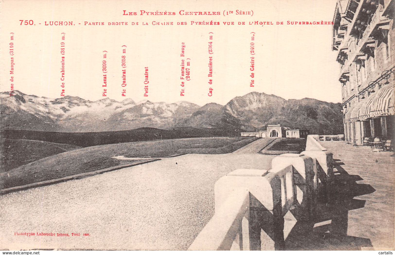 31-LUCHON SUPERBAGNERES-N°4461-E/0017 - Luchon