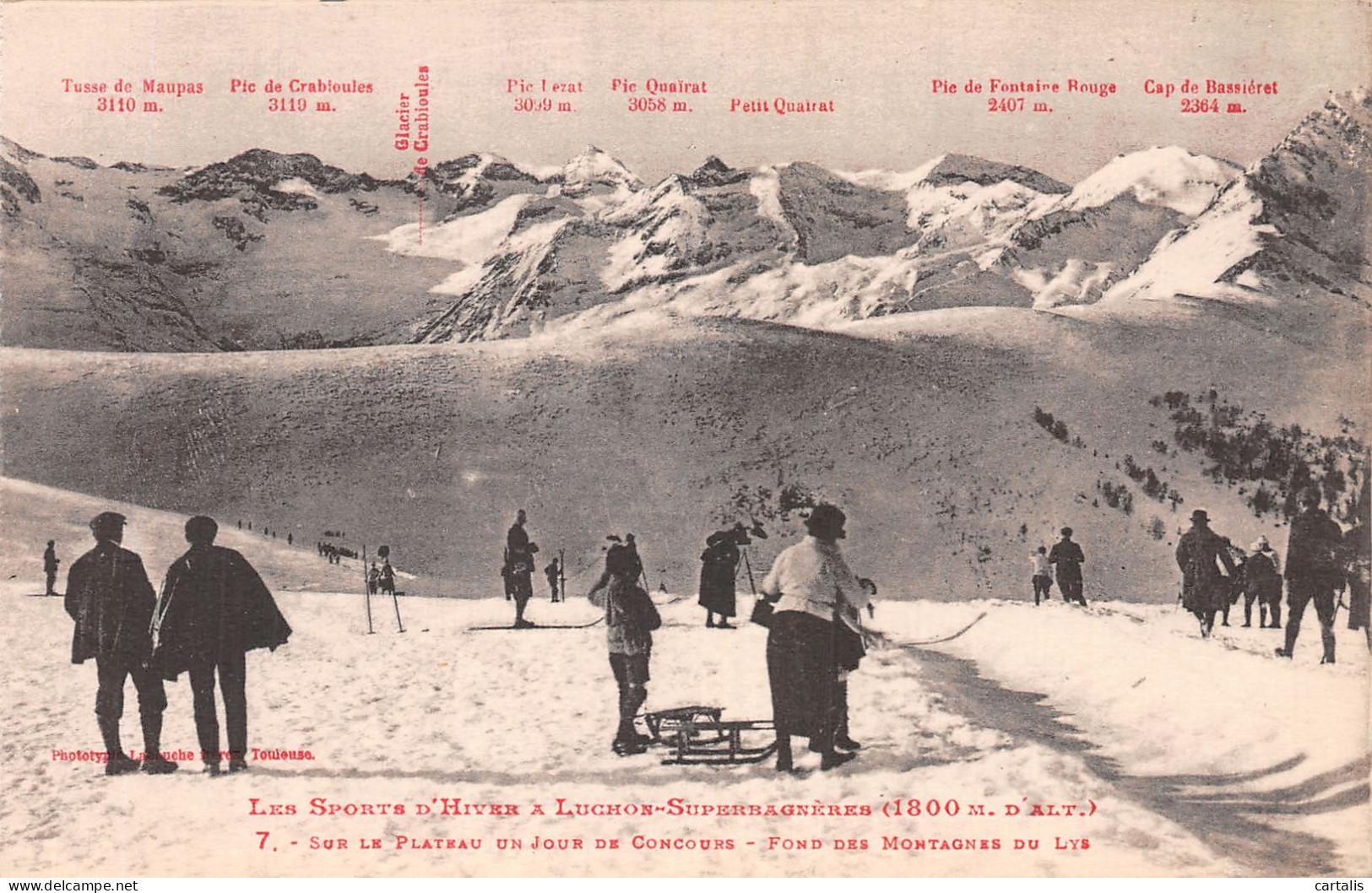 31-LUCHON SUPERBAGNERES-N°4461-E/0013 - Luchon