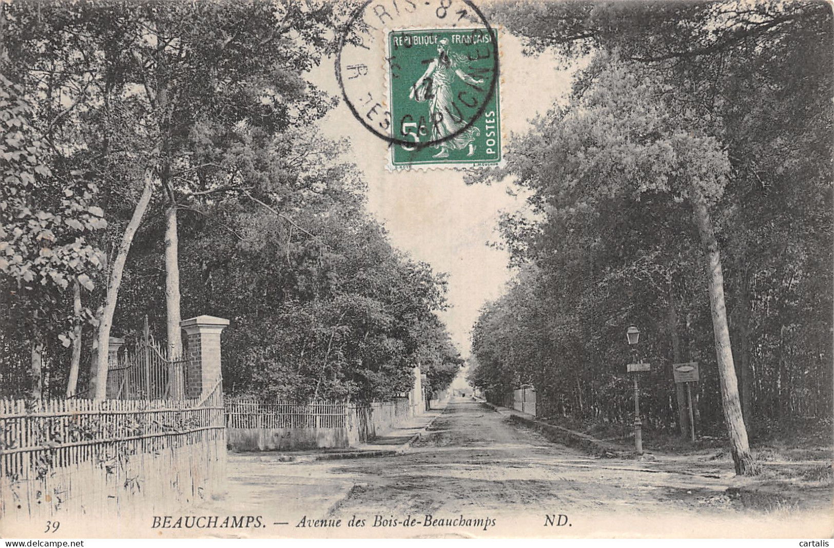 80-BEAUCHAMPS-N°4461-D/0335 - Sonstige & Ohne Zuordnung