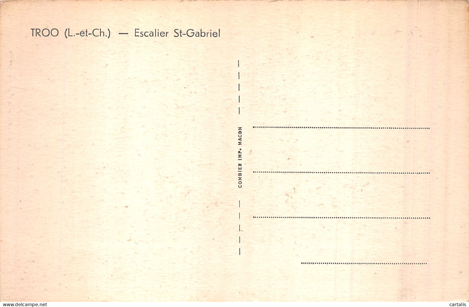 41-TROO-N°4461-D/0167 - Andere & Zonder Classificatie