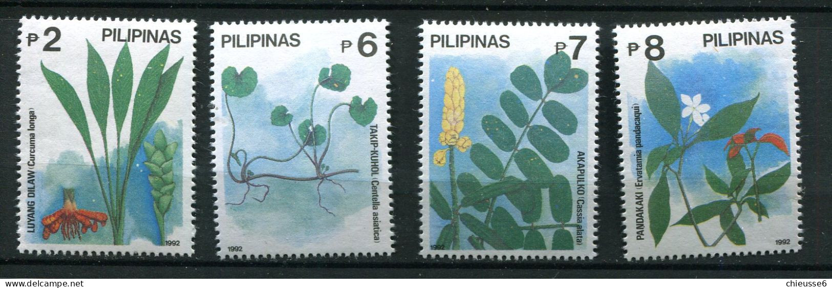 Philippines  ** N° 1870 à 1873 - Plantes - Filipinas