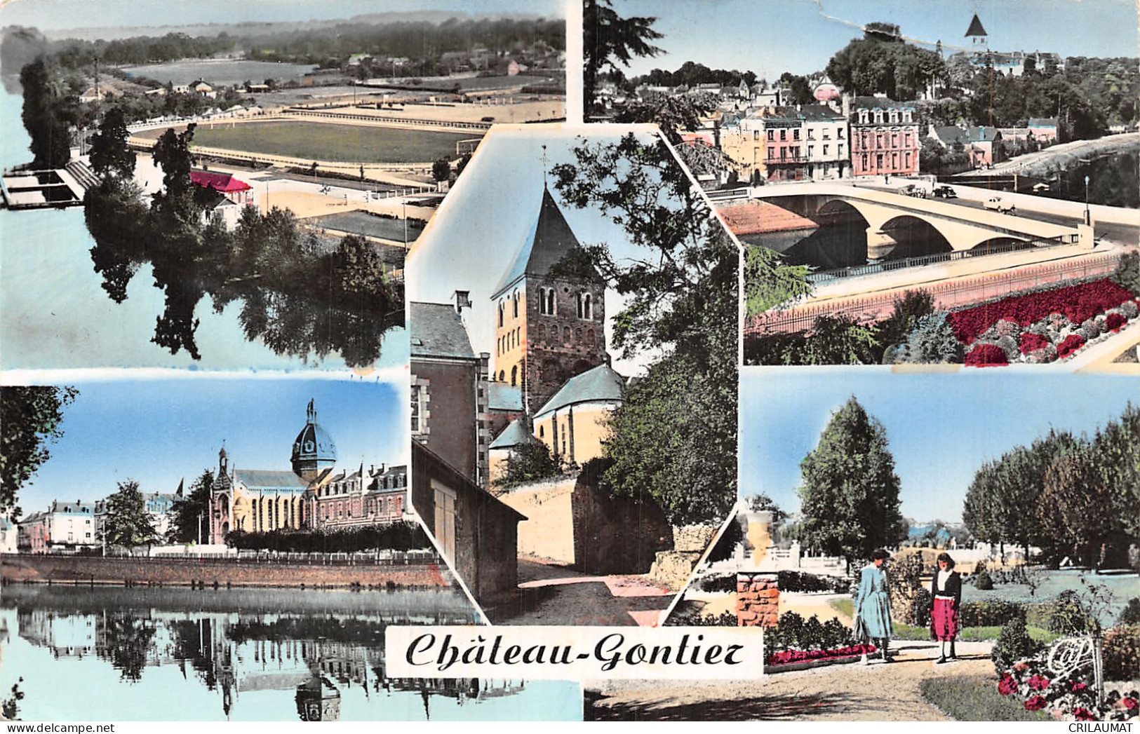 53-CHATEAU GONTIER-N°T5091-B/0377 - Chateau Gontier