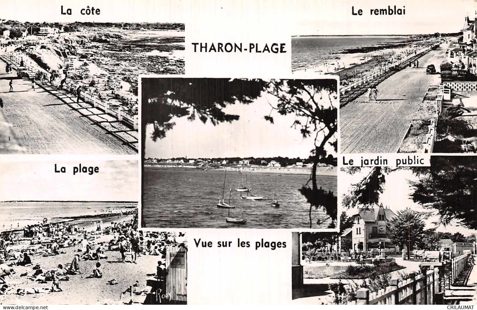 44-THARON PLAGE-N°T5091-B/0197 - Tharon-Plage