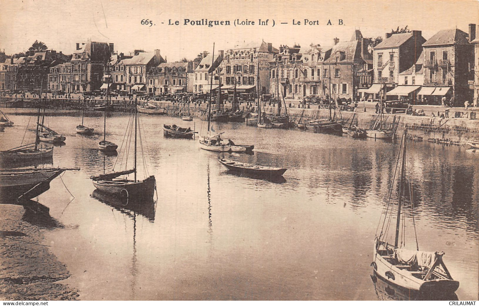 44-LE POULIGUEN-N°T5091-B/0139 - Le Pouliguen