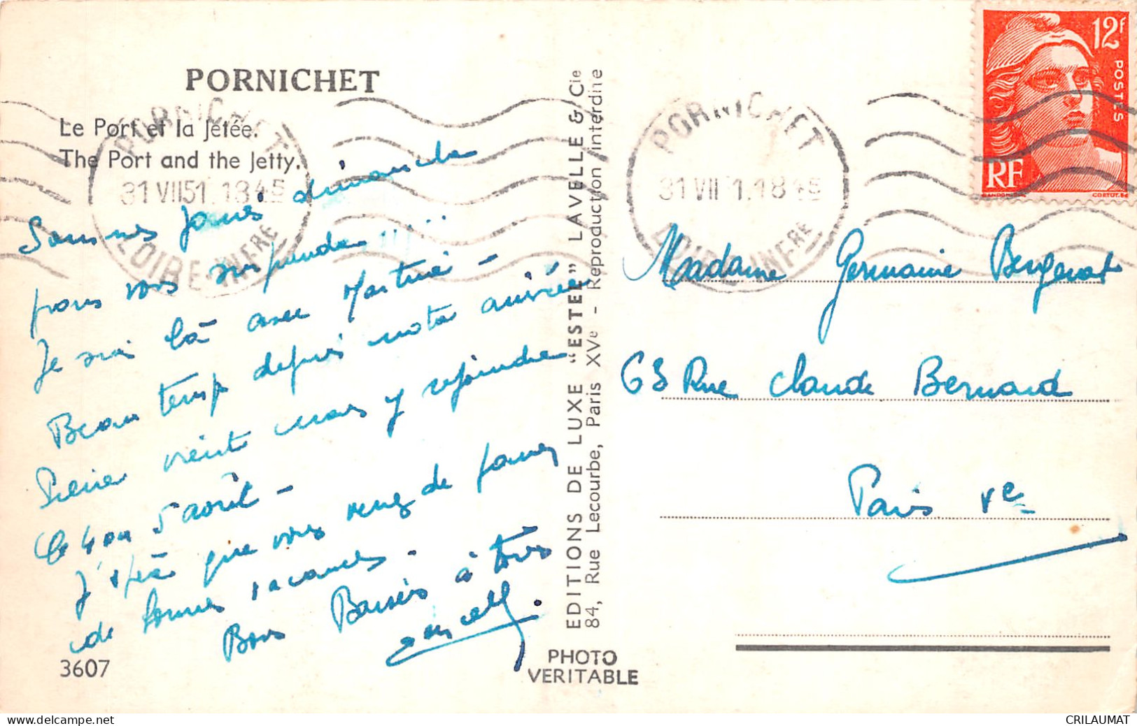 44-PORNICHET-N°T5091-B/0141 - Pornichet