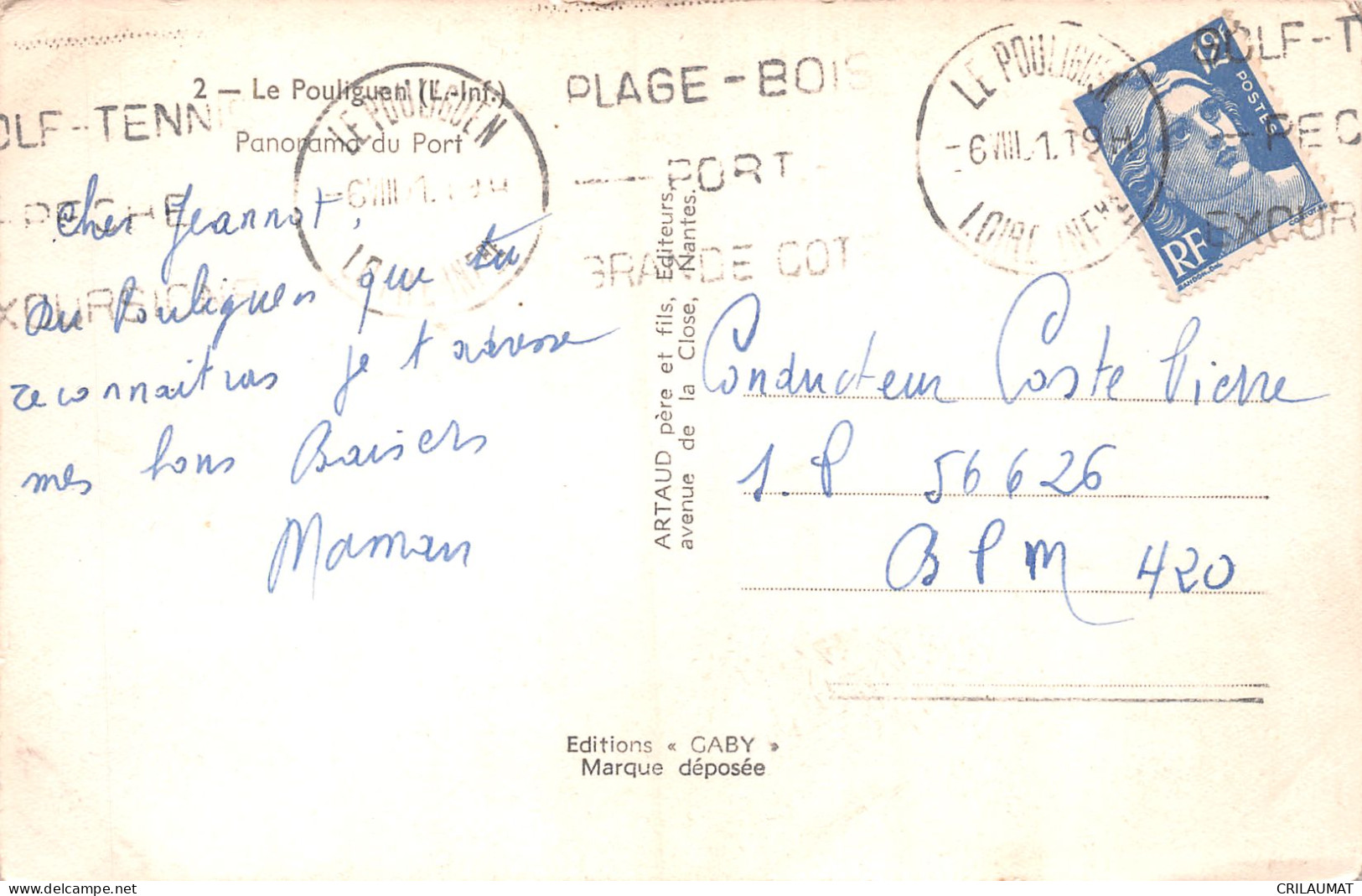 44-LE POULIGUEN-N°T5091-B/0115 - Le Pouliguen