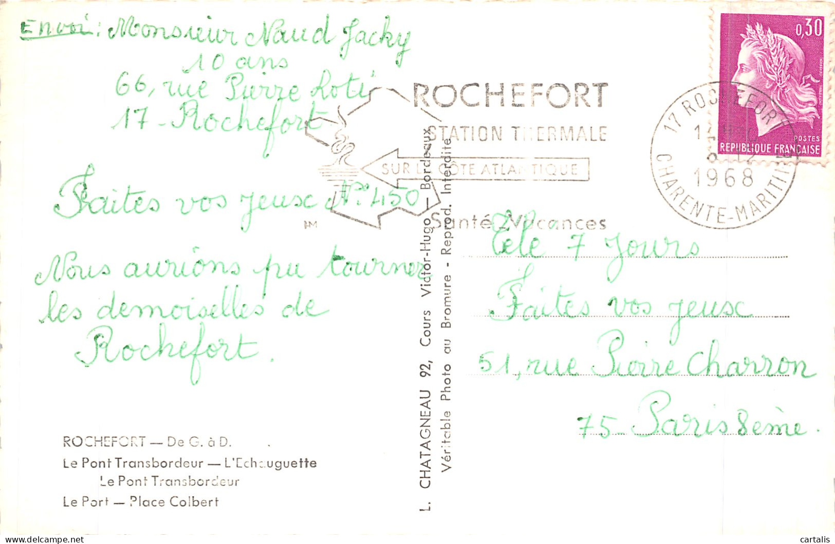 17-ROCHEFORT-N°4462-A/0211 - Rochefort
