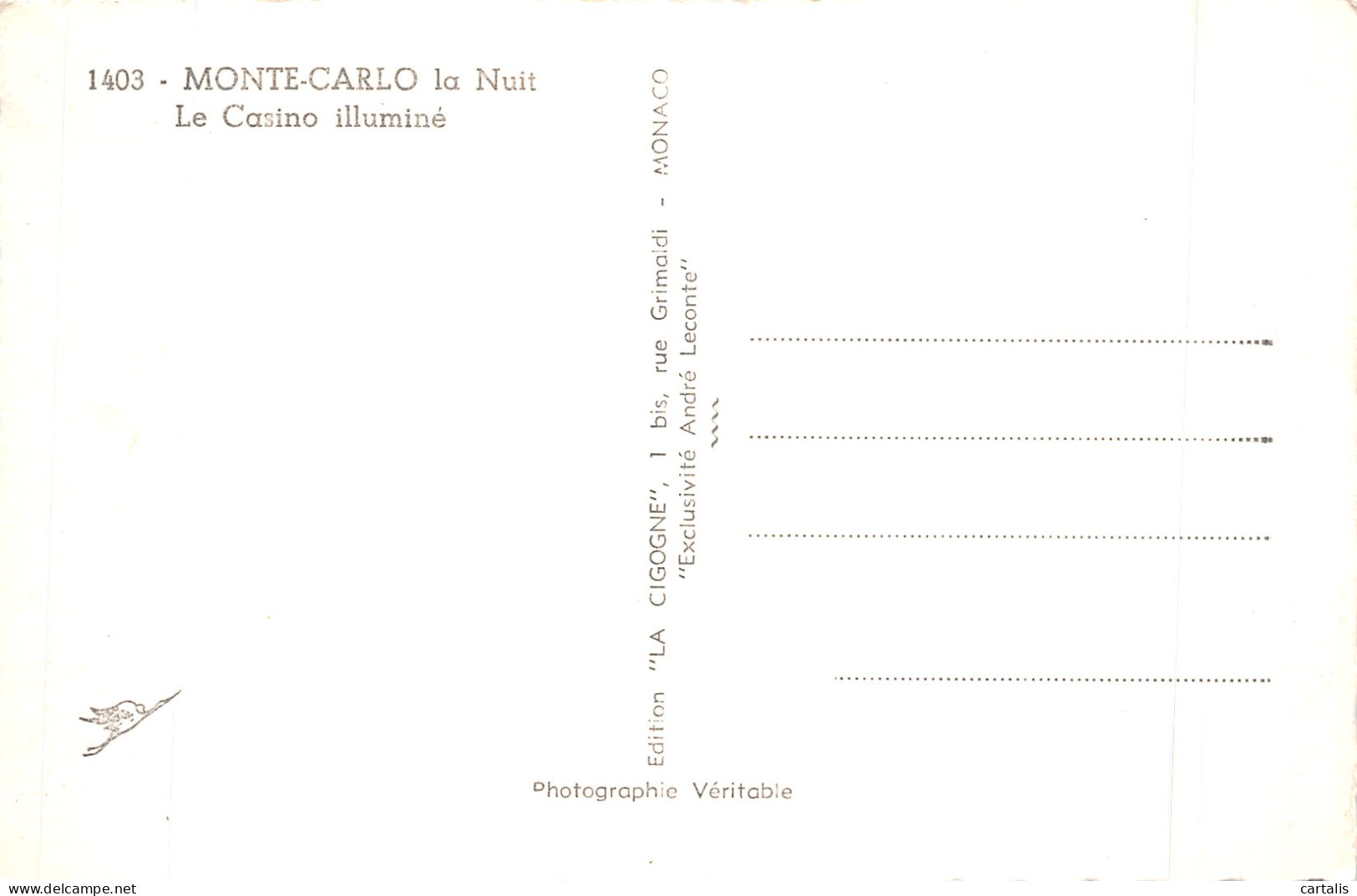 98-MONTE CARLO-N°4462-A/0203 - Other & Unclassified