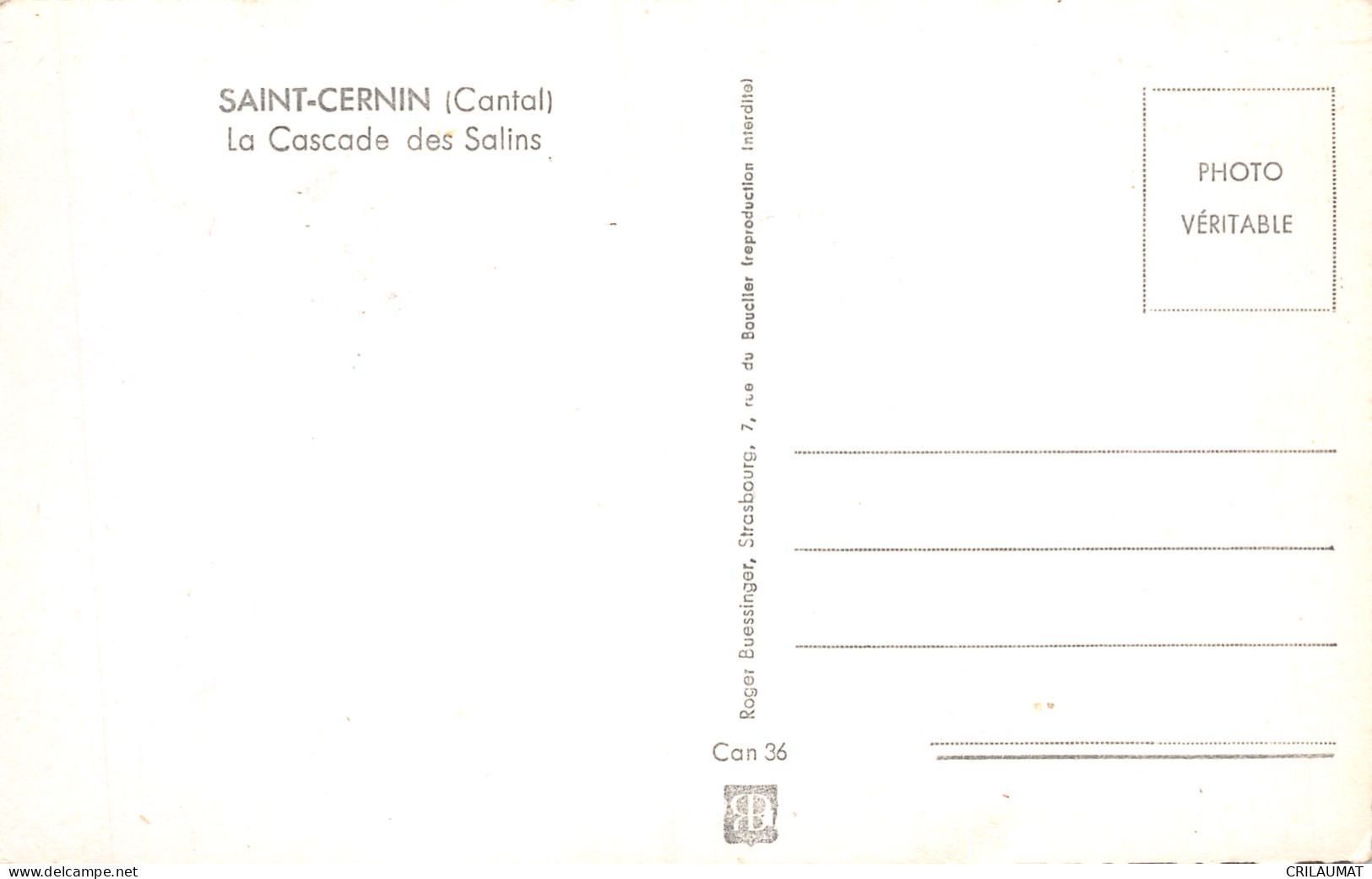 15-SAINT CERNIN-N°T5091-F/0301 - Otros & Sin Clasificación