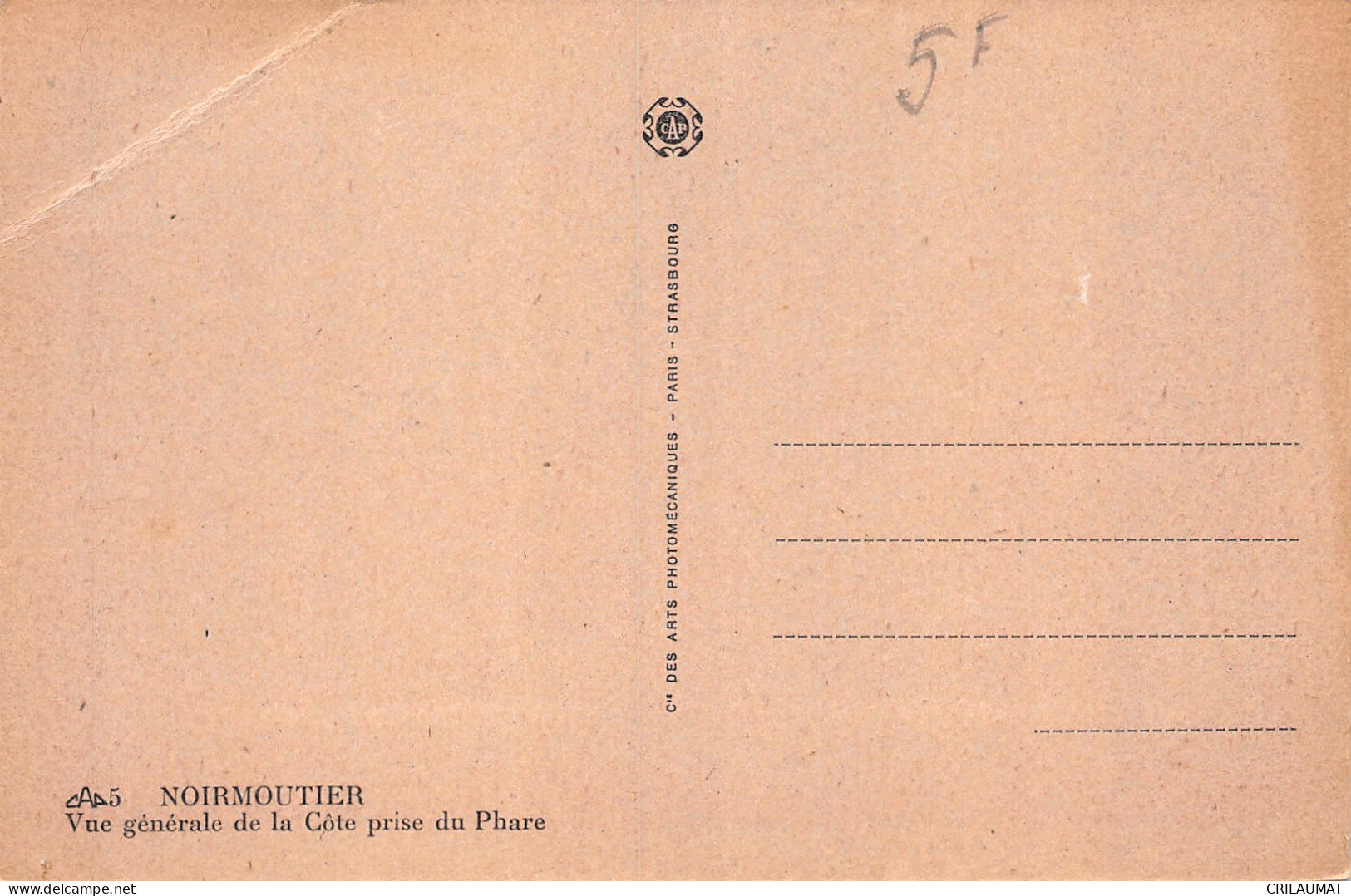 85-ILE DE NOIRMOUTIER LA COTE-N°T5091-E/0325 - Ile De Noirmoutier