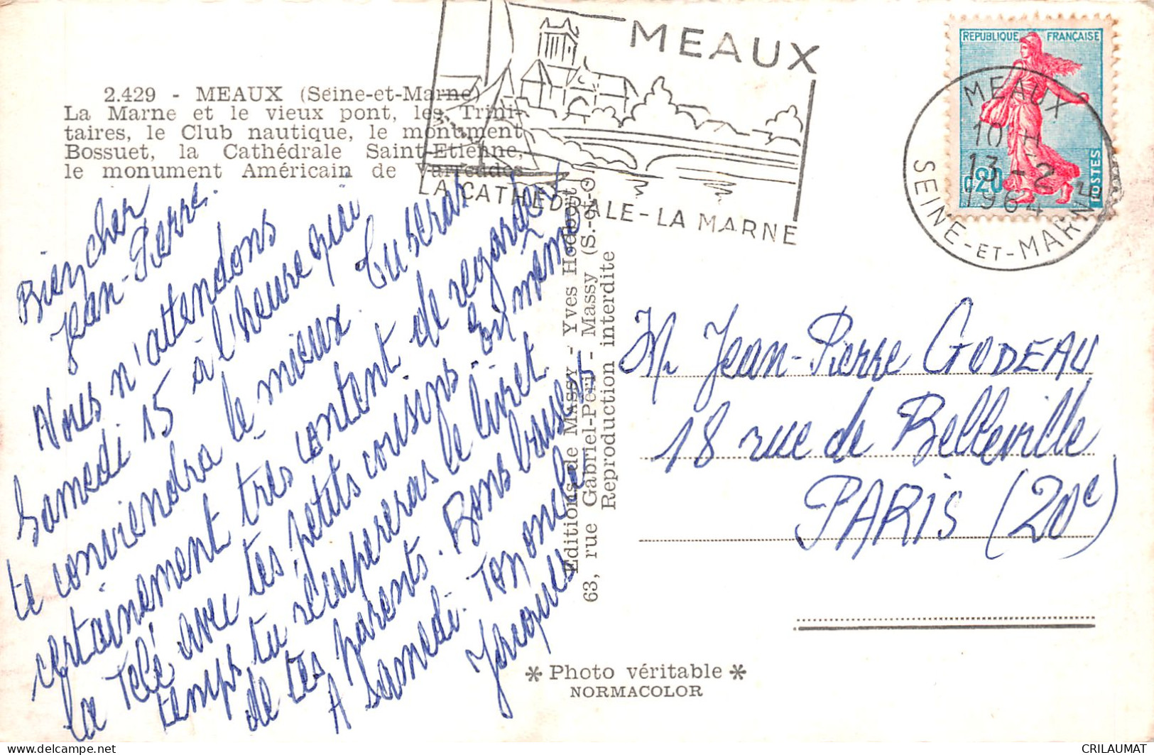 77-MEAUX-N°T5091-E/0303 - Meaux