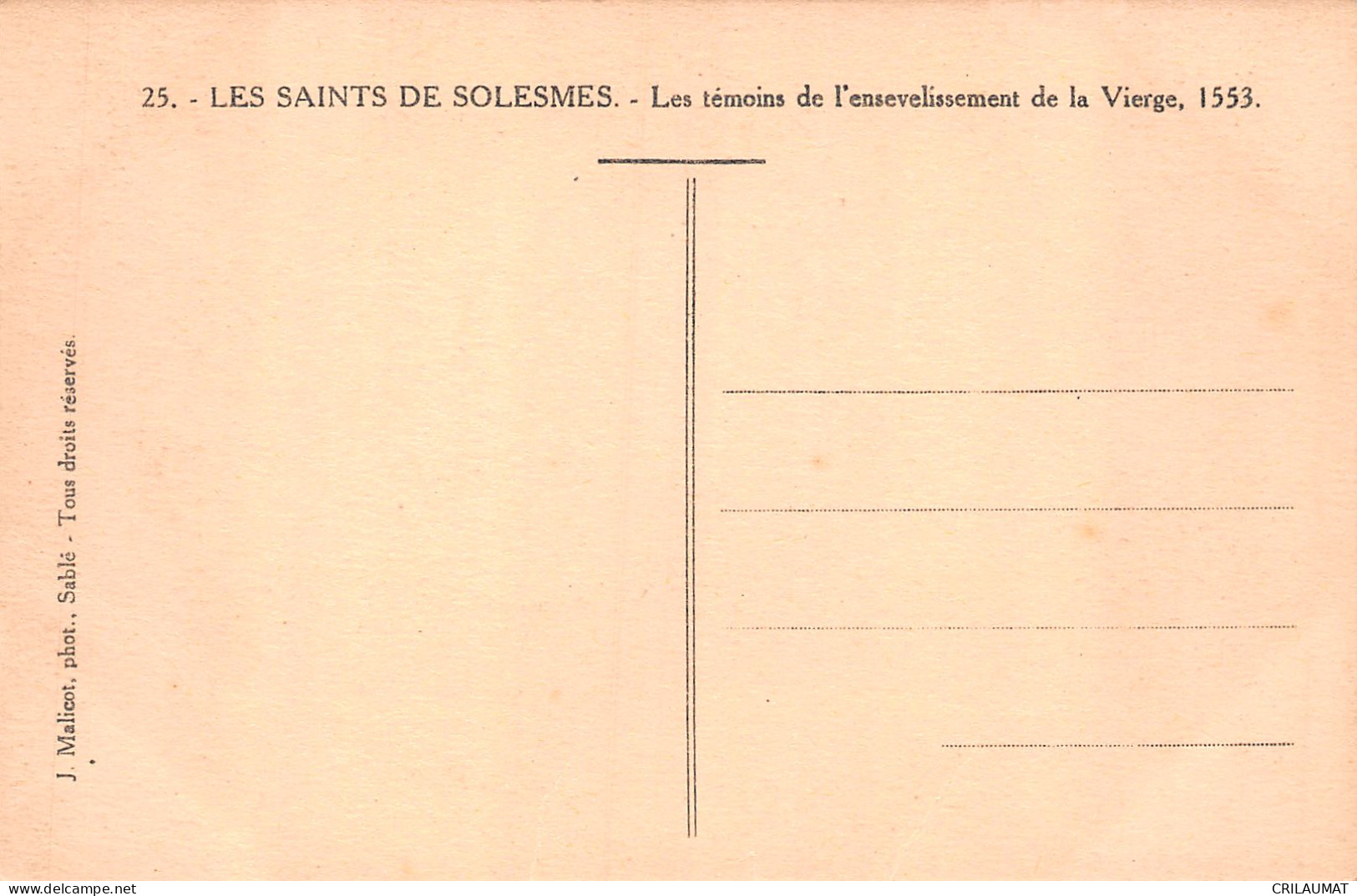72-SOLESMES-N°T5091-E/0219 - Solesmes