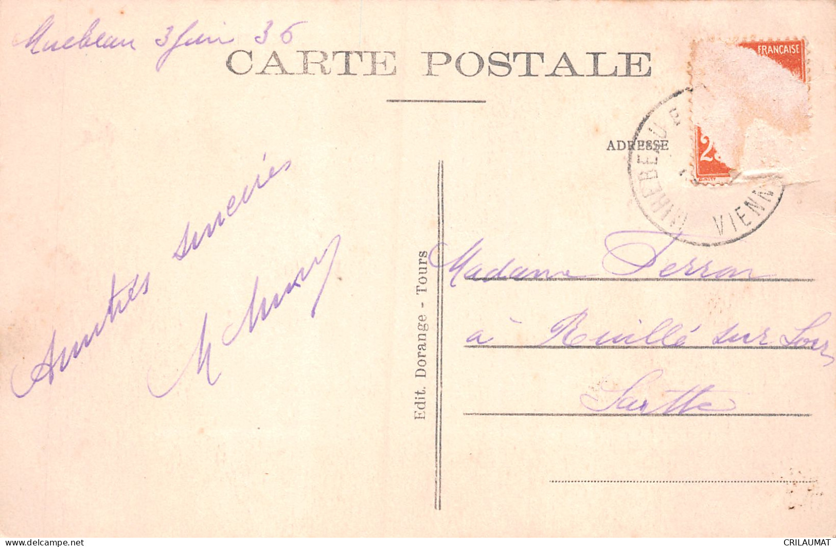 86-MIREBEAU EN POITOU-N°T5091-E/0189 - Mirebeau