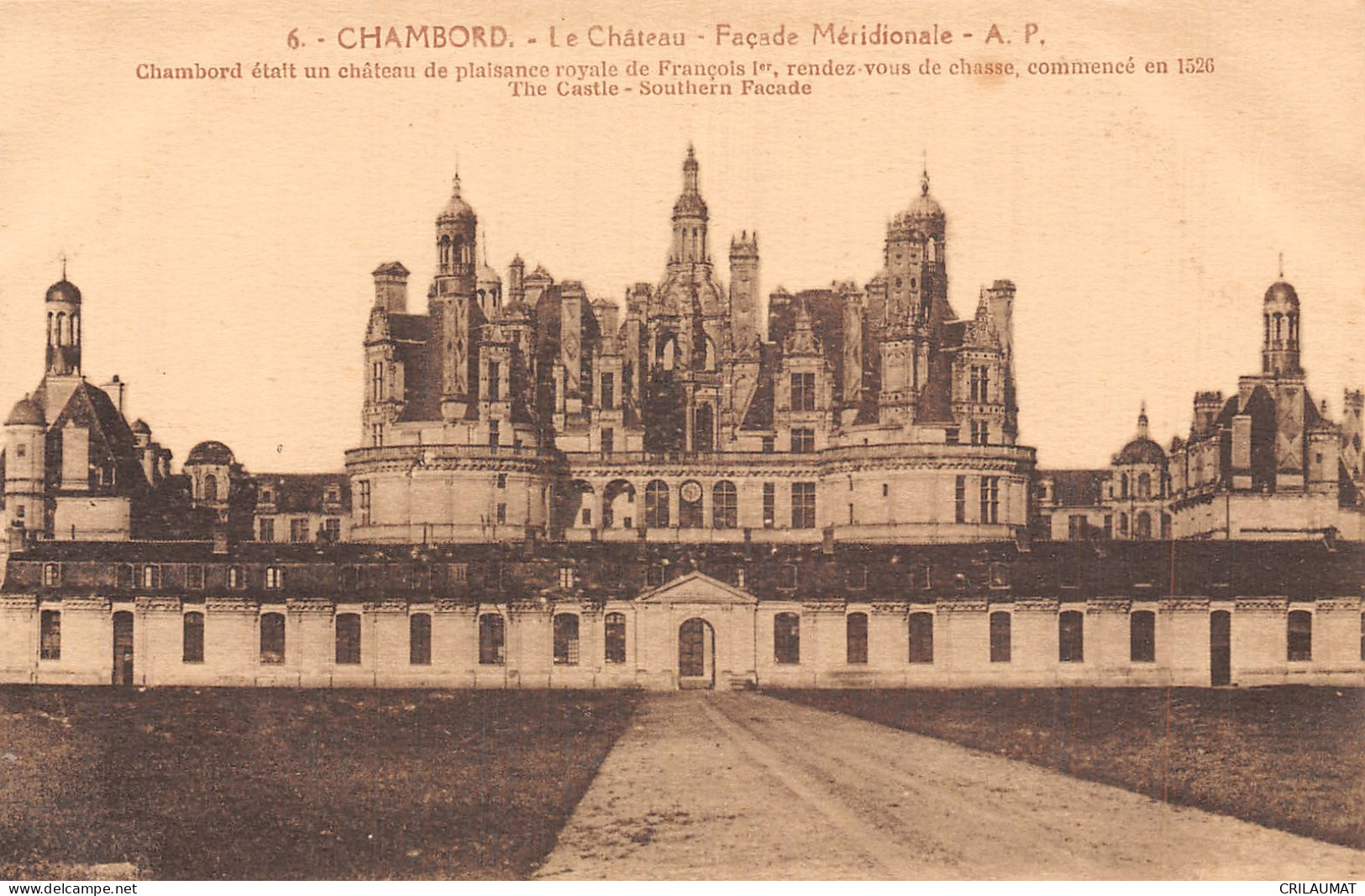 41-CHAMBORD-N°T5091-E/0141 - Chambord