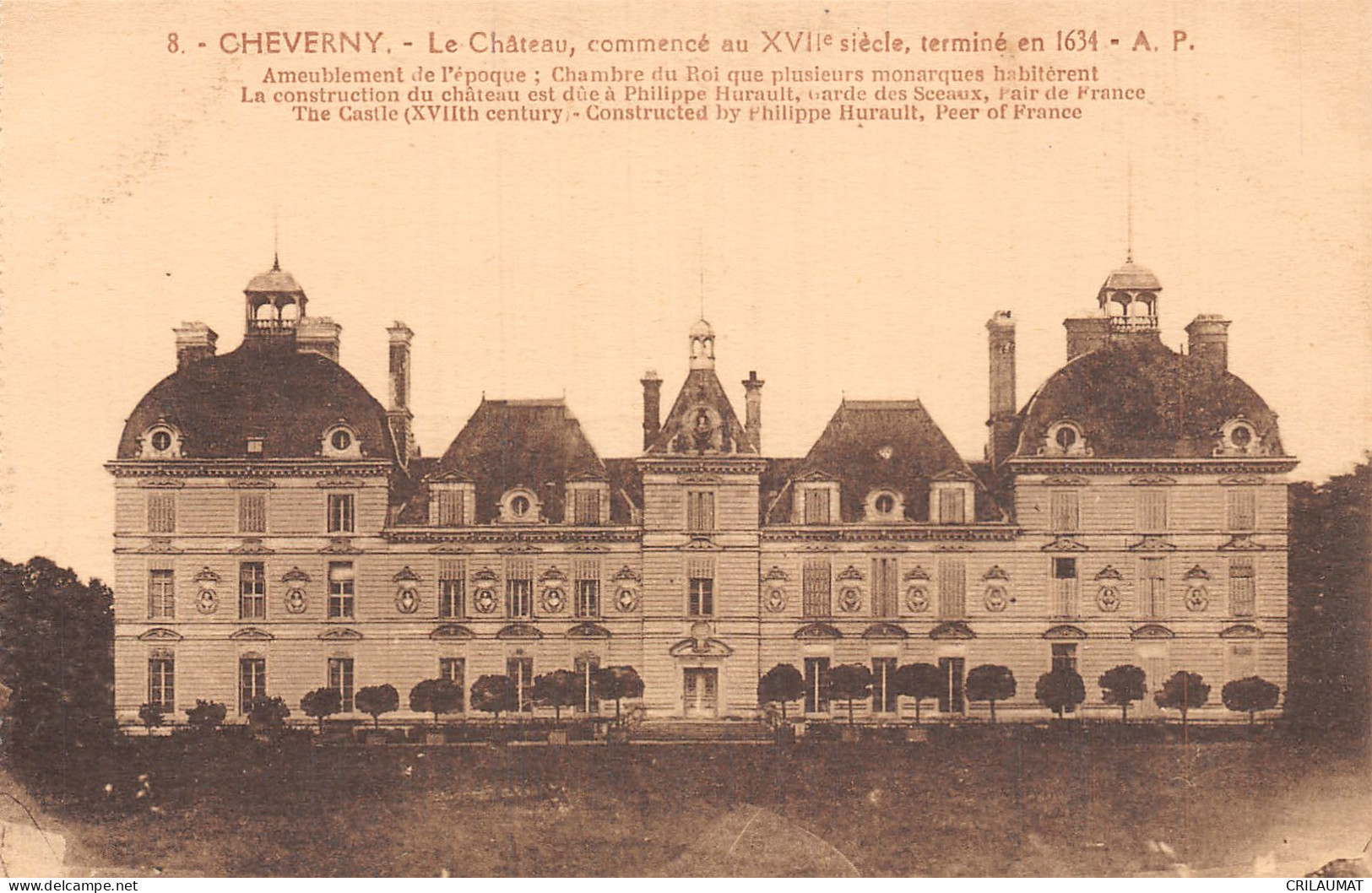 41-CHEVERNY-N°T5091-E/0137 - Cheverny