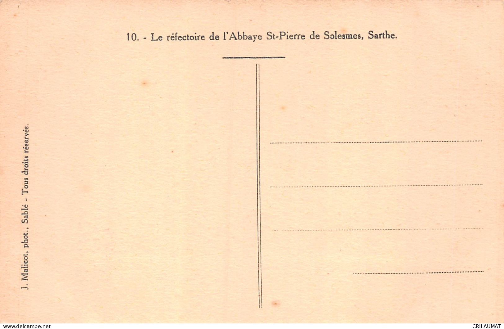 72-SOLESMES-N°T5091-E/0121 - Solesmes