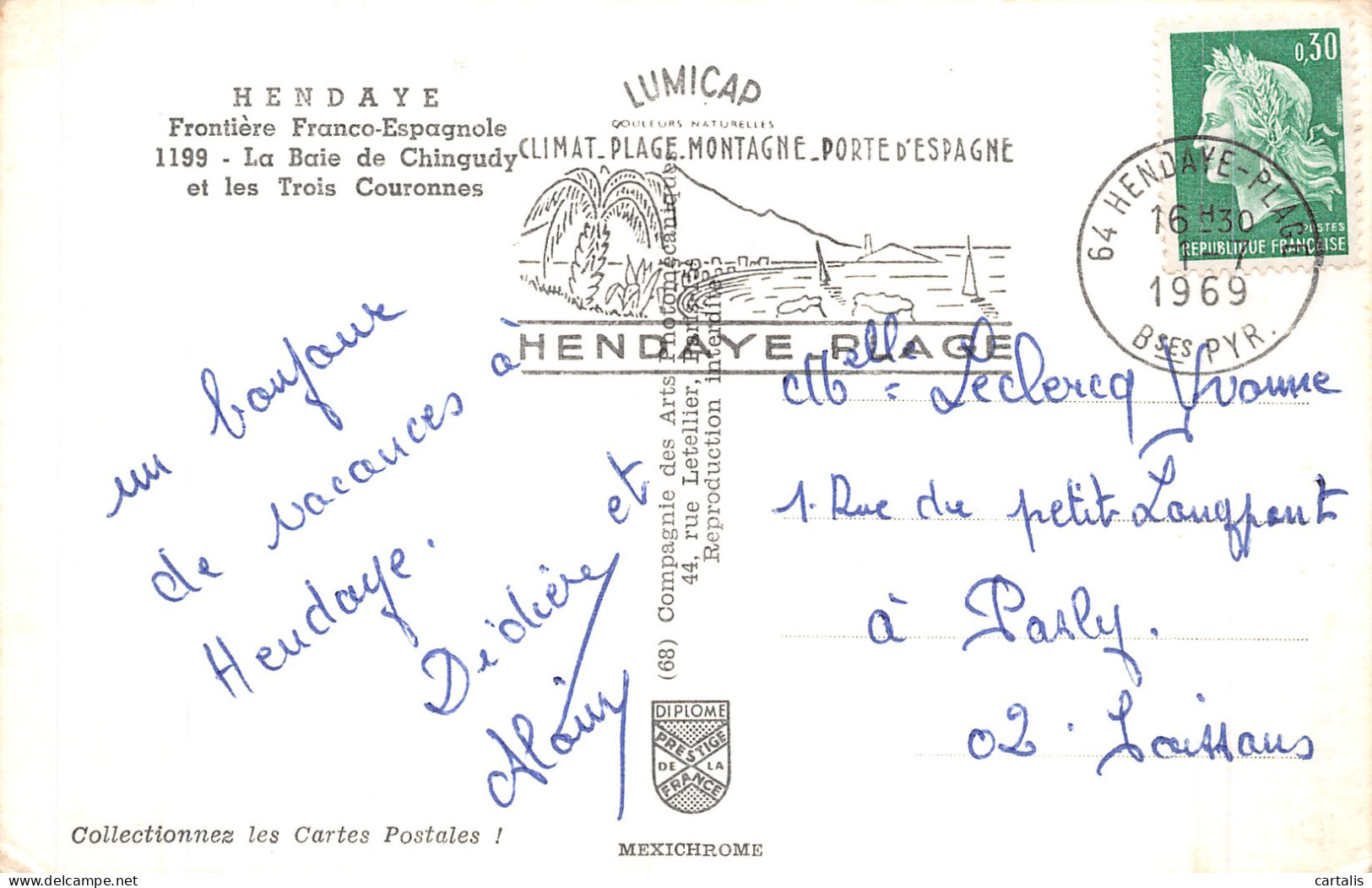 64-HENDAYE-N°4462-D/0069 - Hendaye