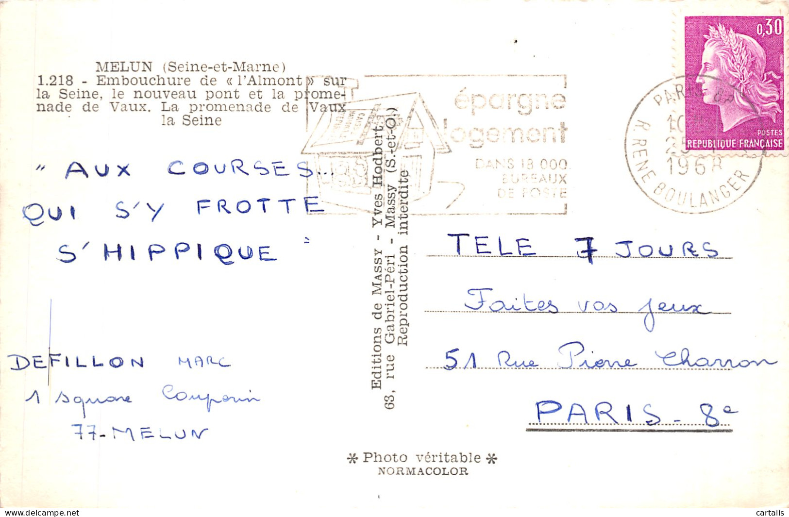 77-MELUN-N°4462-C/0263 - Melun