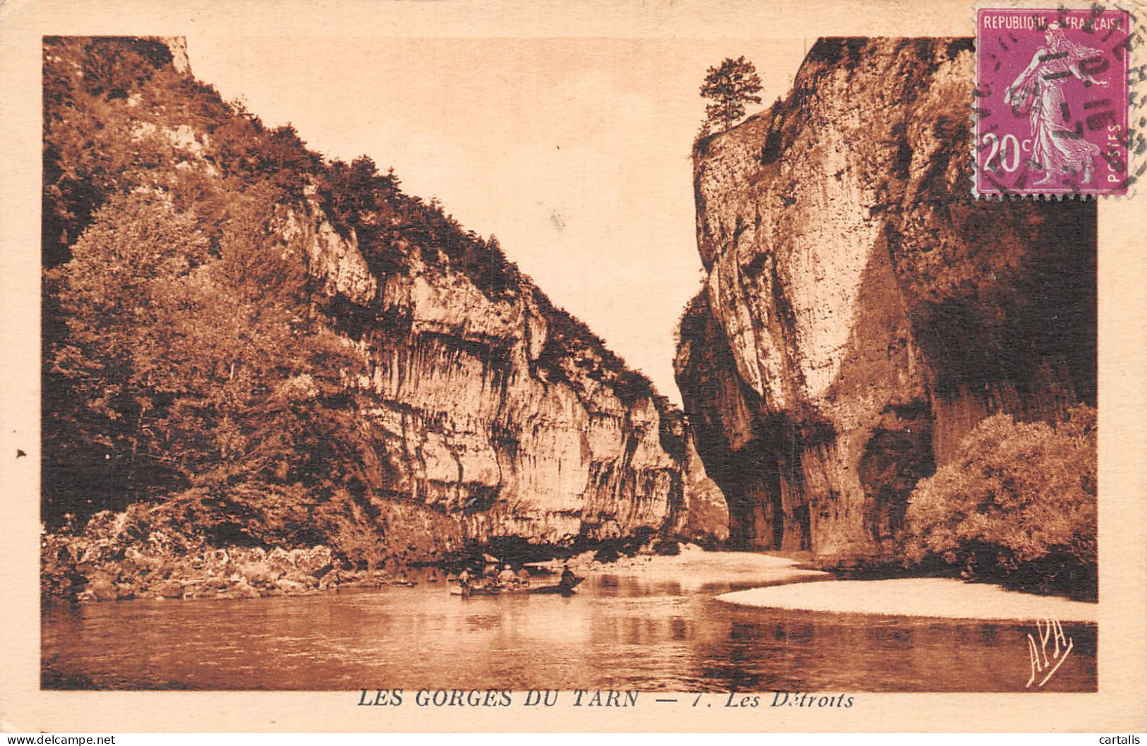 48-GORGES DU TARN-N°4462-C/0125 - Gorges Du Tarn