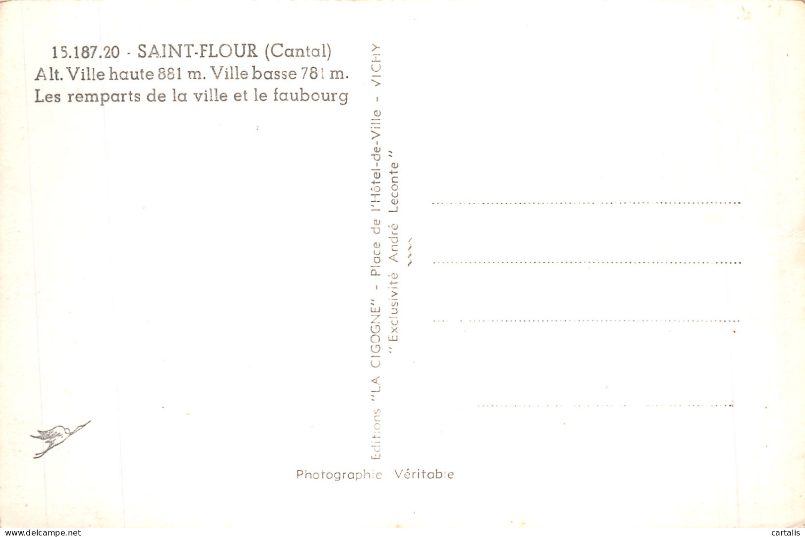 15-SAINT FLOUR-N°4462-B/0075 - Saint Flour