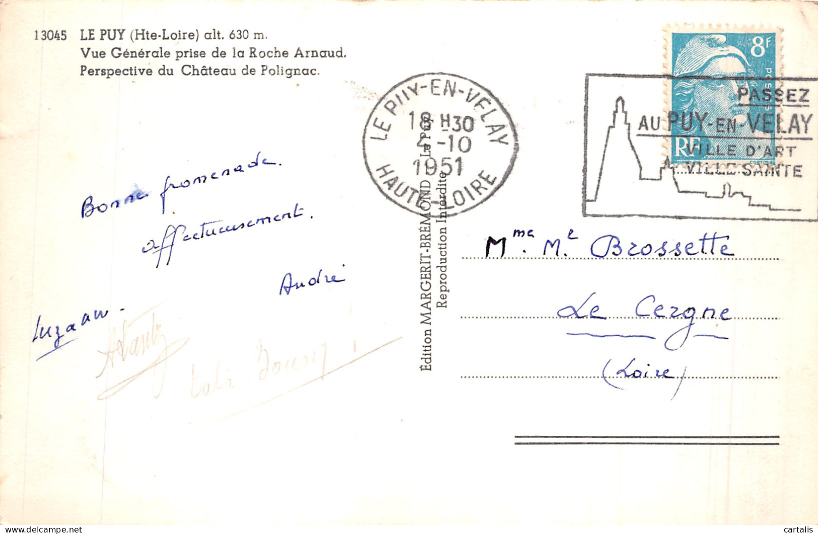 43-LE PUY-N°4462-B/0045 - Other & Unclassified
