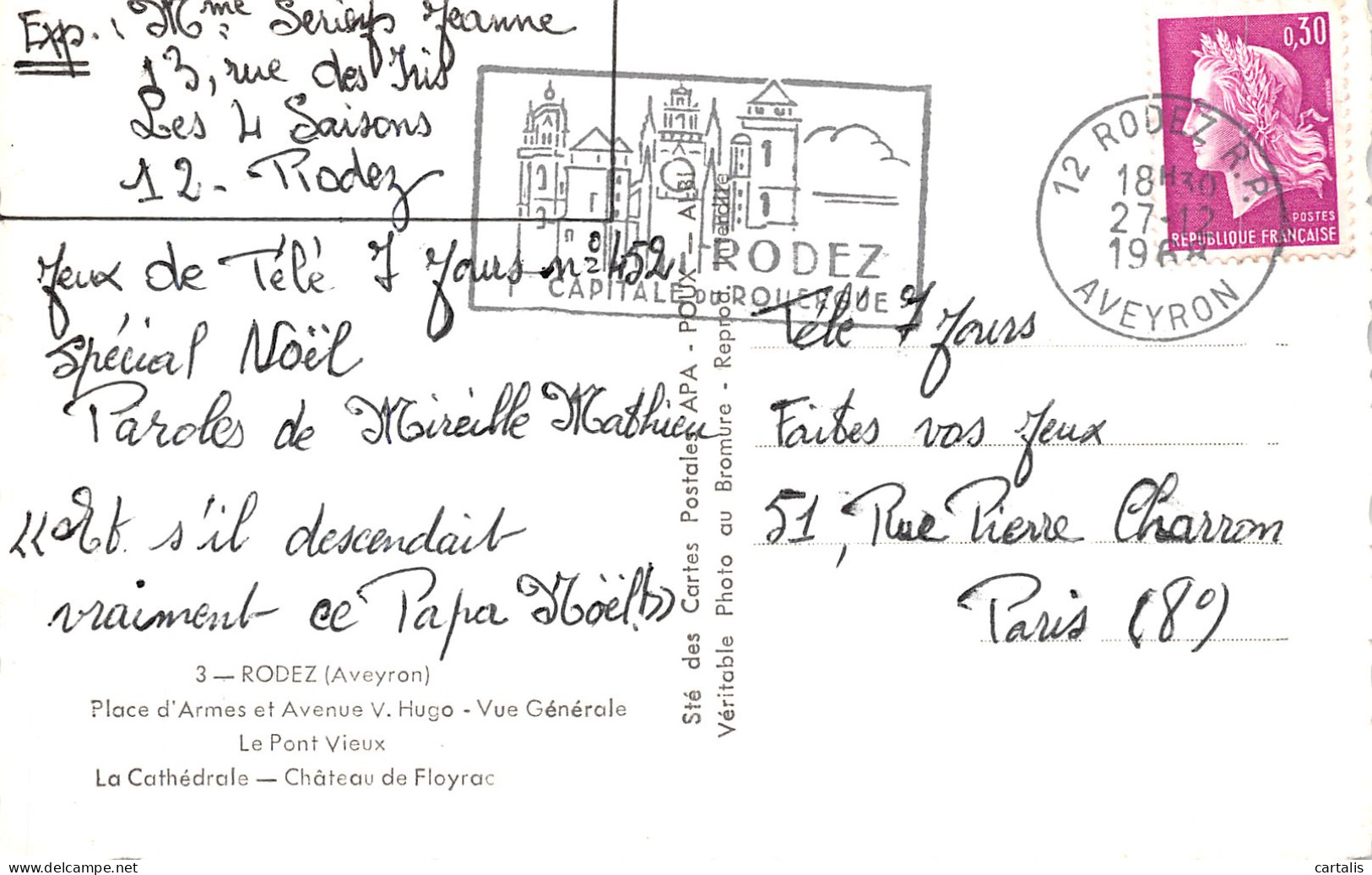 12-RODEZ-N°4462-A/0367 - Rodez