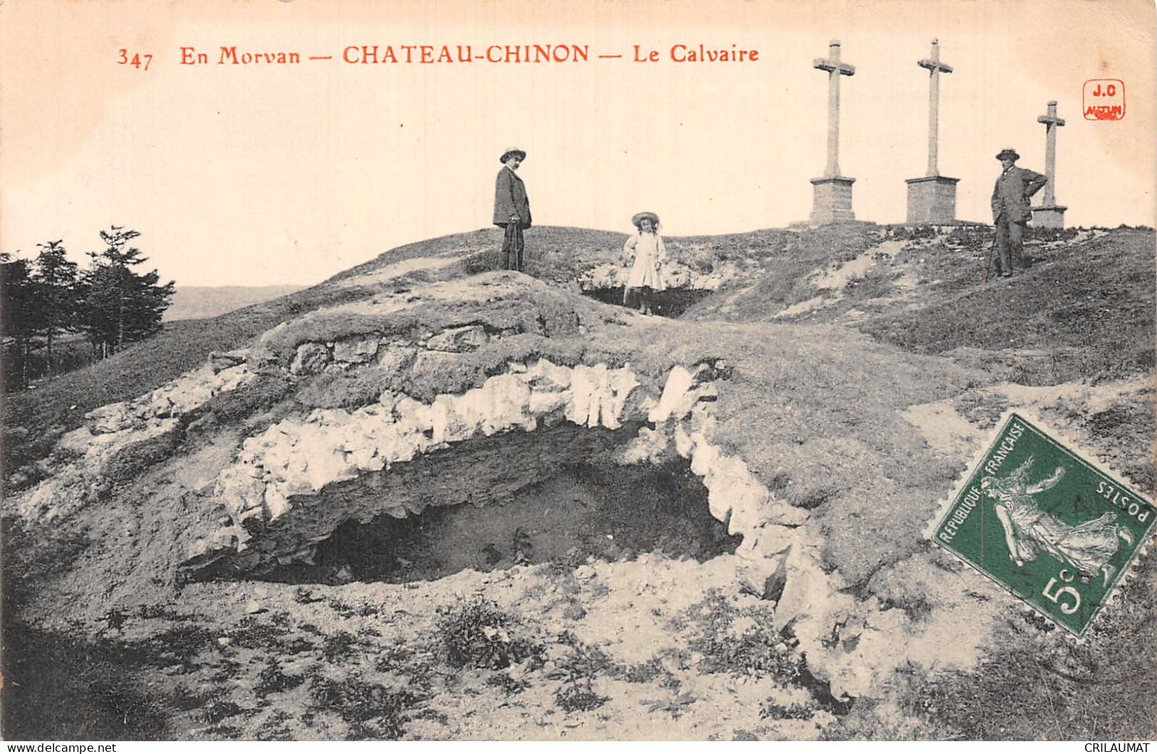 58-CHATEAU CHINON-N°T5091-H/0173 - Chateau Chinon