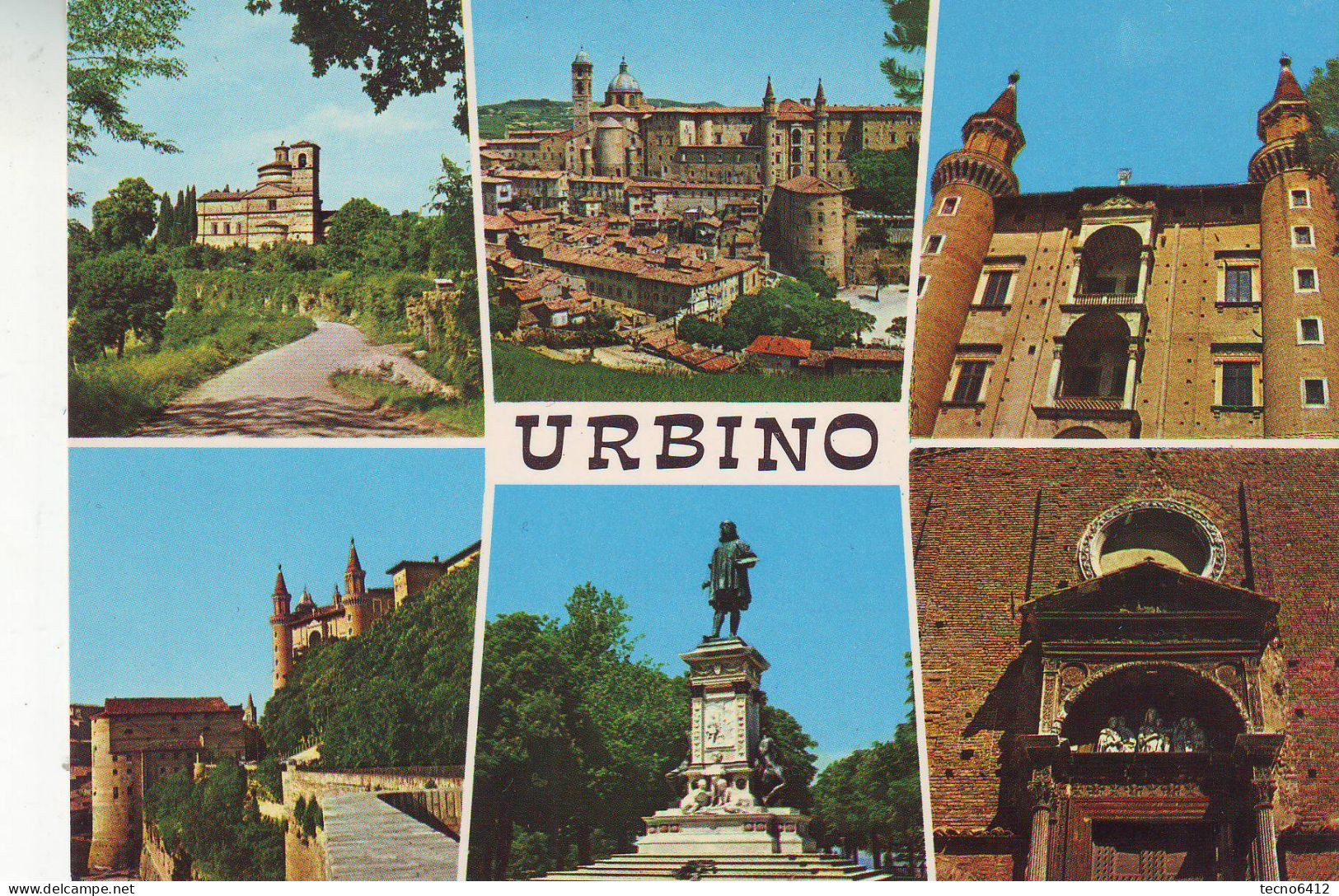 Urbino - Vedutine - Non Viaggiata - Urbino
