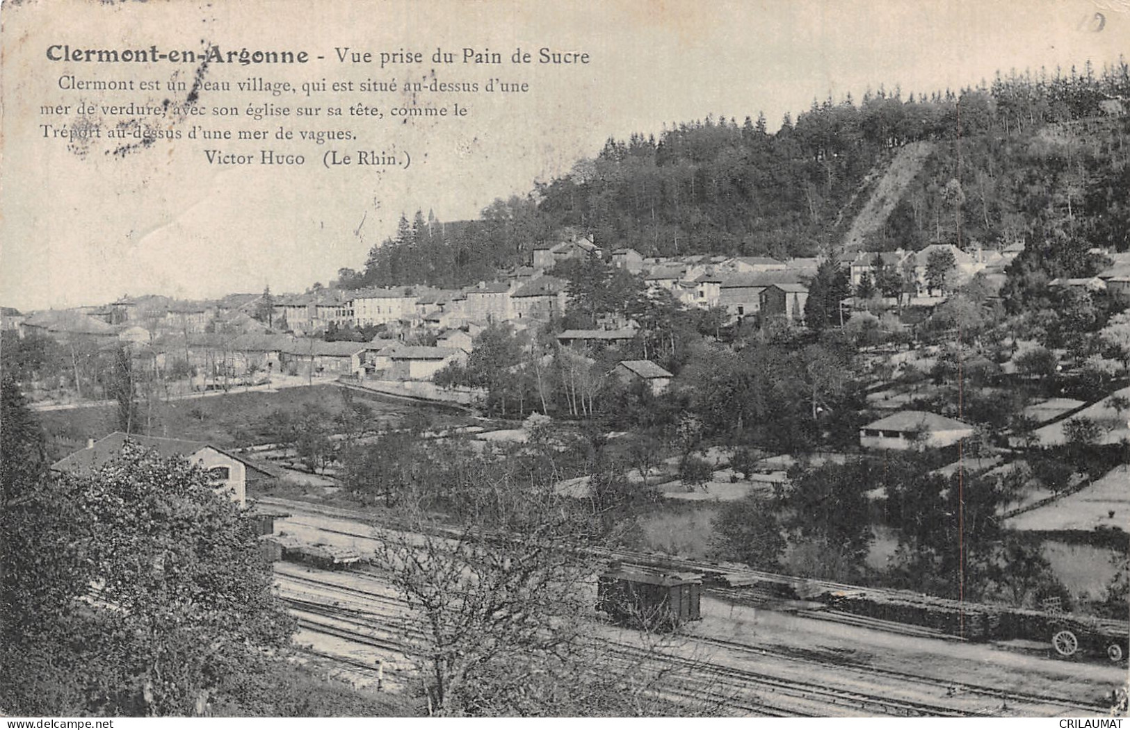 55-CLERMONT EN ARGONNE-N°T5091-H/0061 - Clermont En Argonne