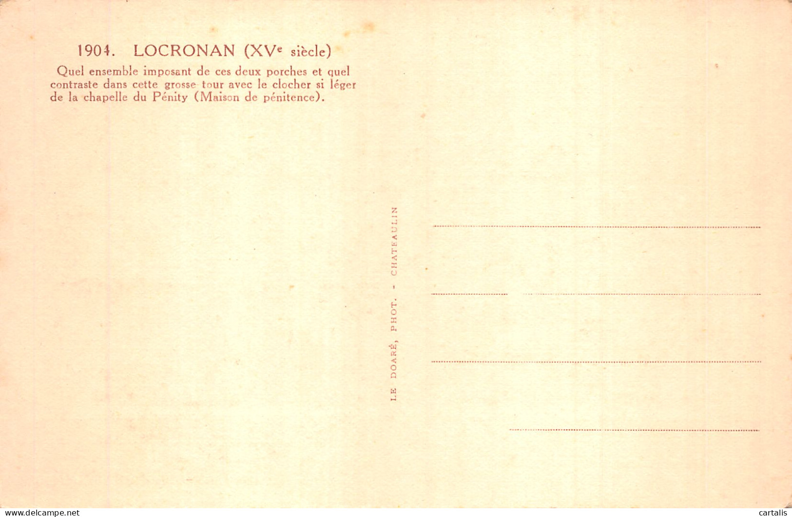 29-LOCRONAN-N°4462-F/0195 - Locronan