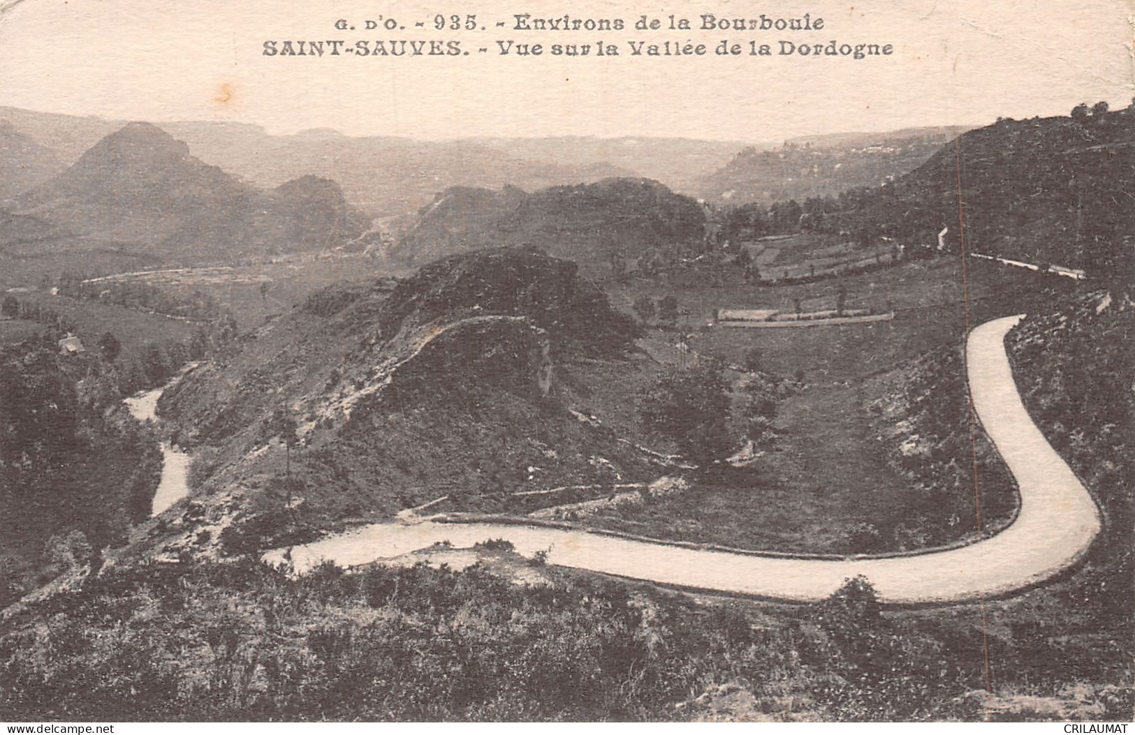 33-SAINT SAUVEUR -N°T5092-C/0263 - La Bourboule