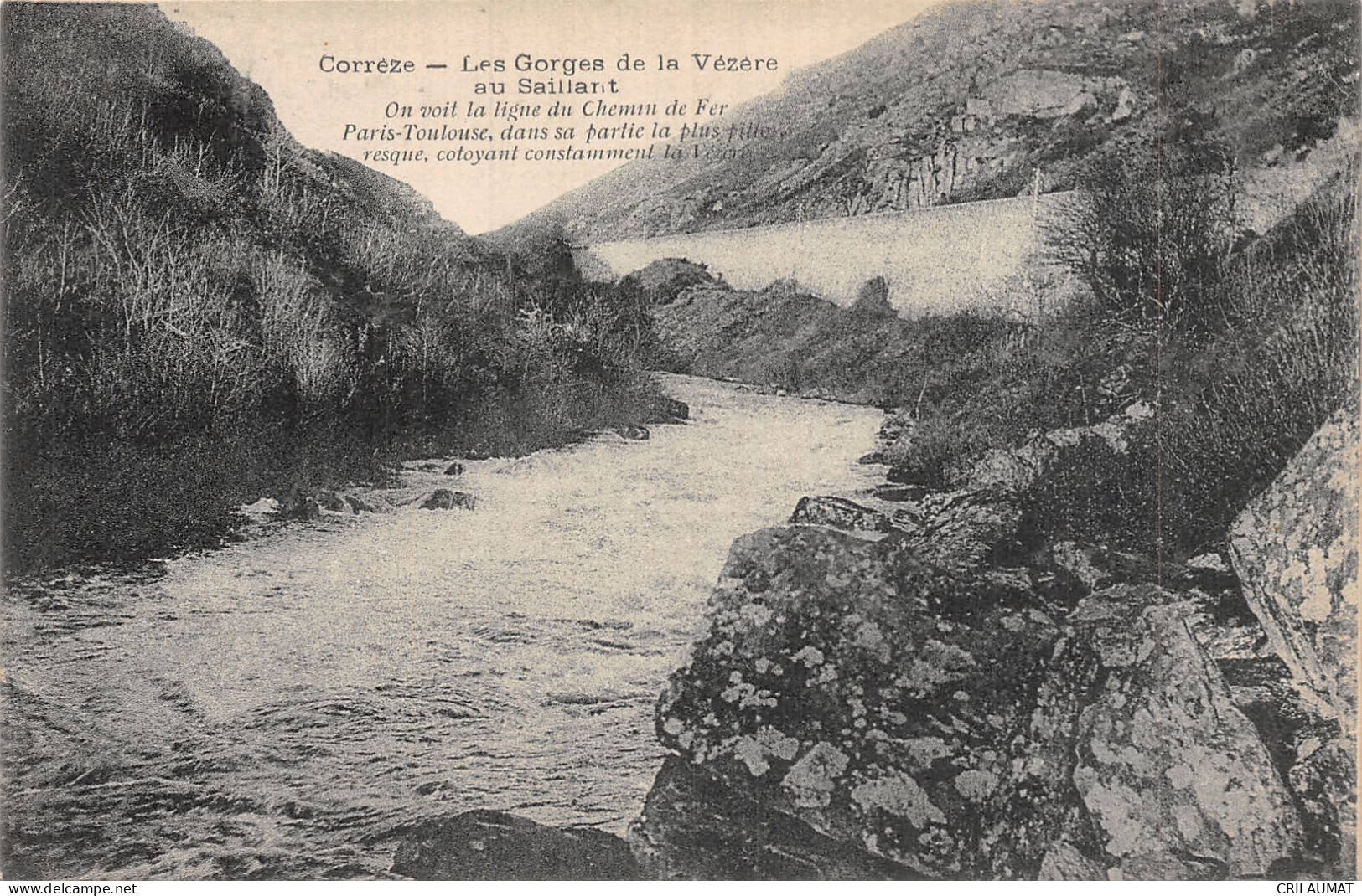 19-LES GORGES DE LA VEZERE-N°T5092-C/0187 - Otros & Sin Clasificación