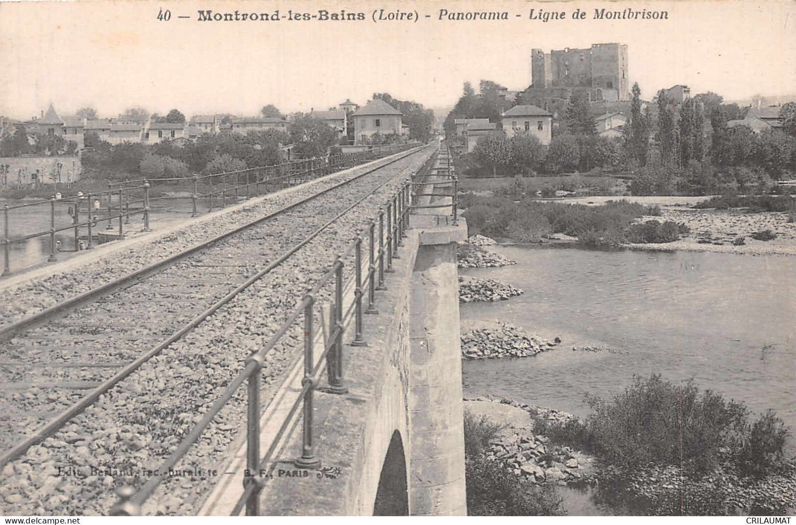 42-MONTROND LES BAINS-N°T5092-C/0027 - Other & Unclassified
