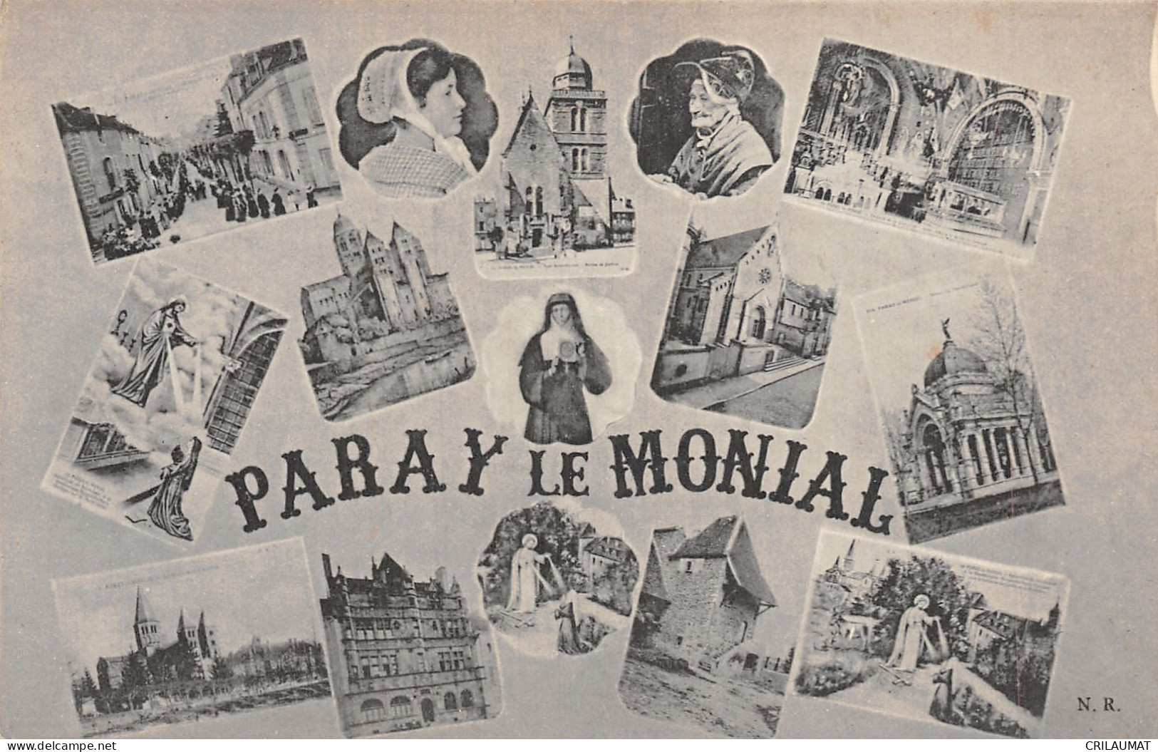 71-PARAY LE MONIAL-N°T5092-B/0111 - Paray Le Monial