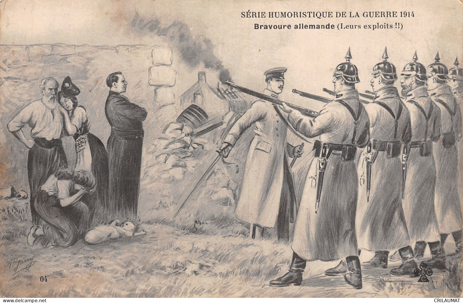 HU-HUMOUR MILITARIA BRAVOUR ALLEMANDE-N°T5092-A/0391 - Humor