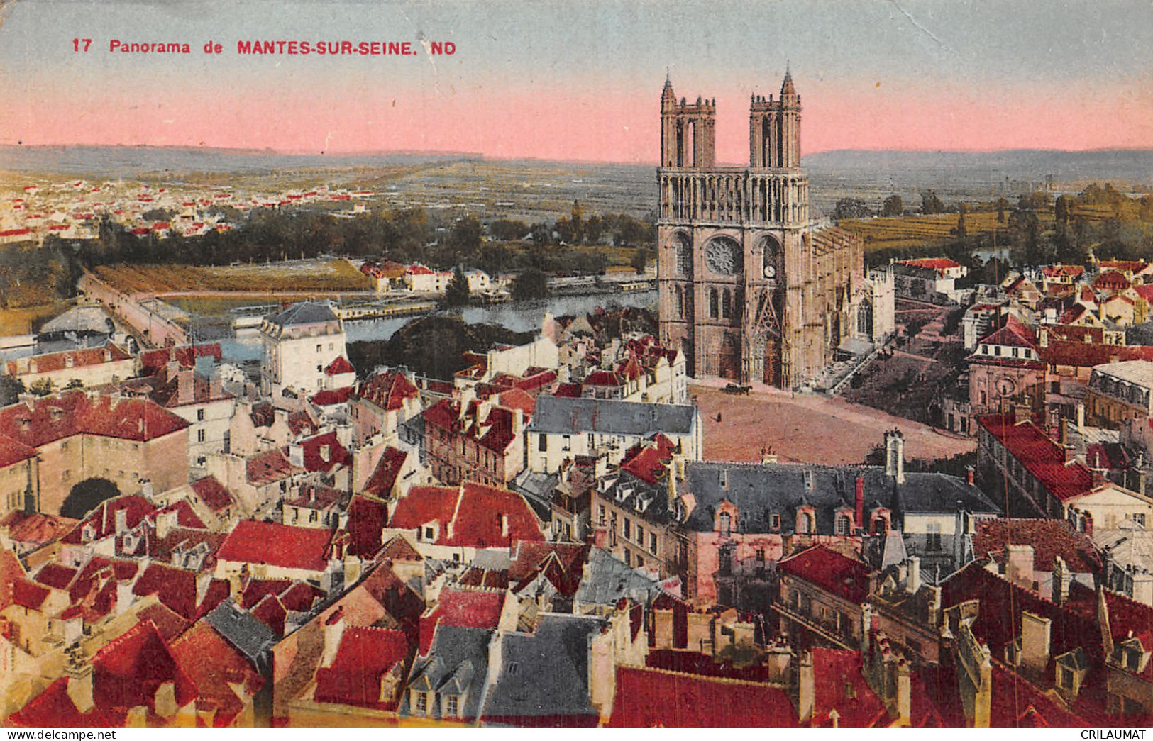 78-MANTES SUR SEINE-N°T5092-A/0341 - Mantes La Ville