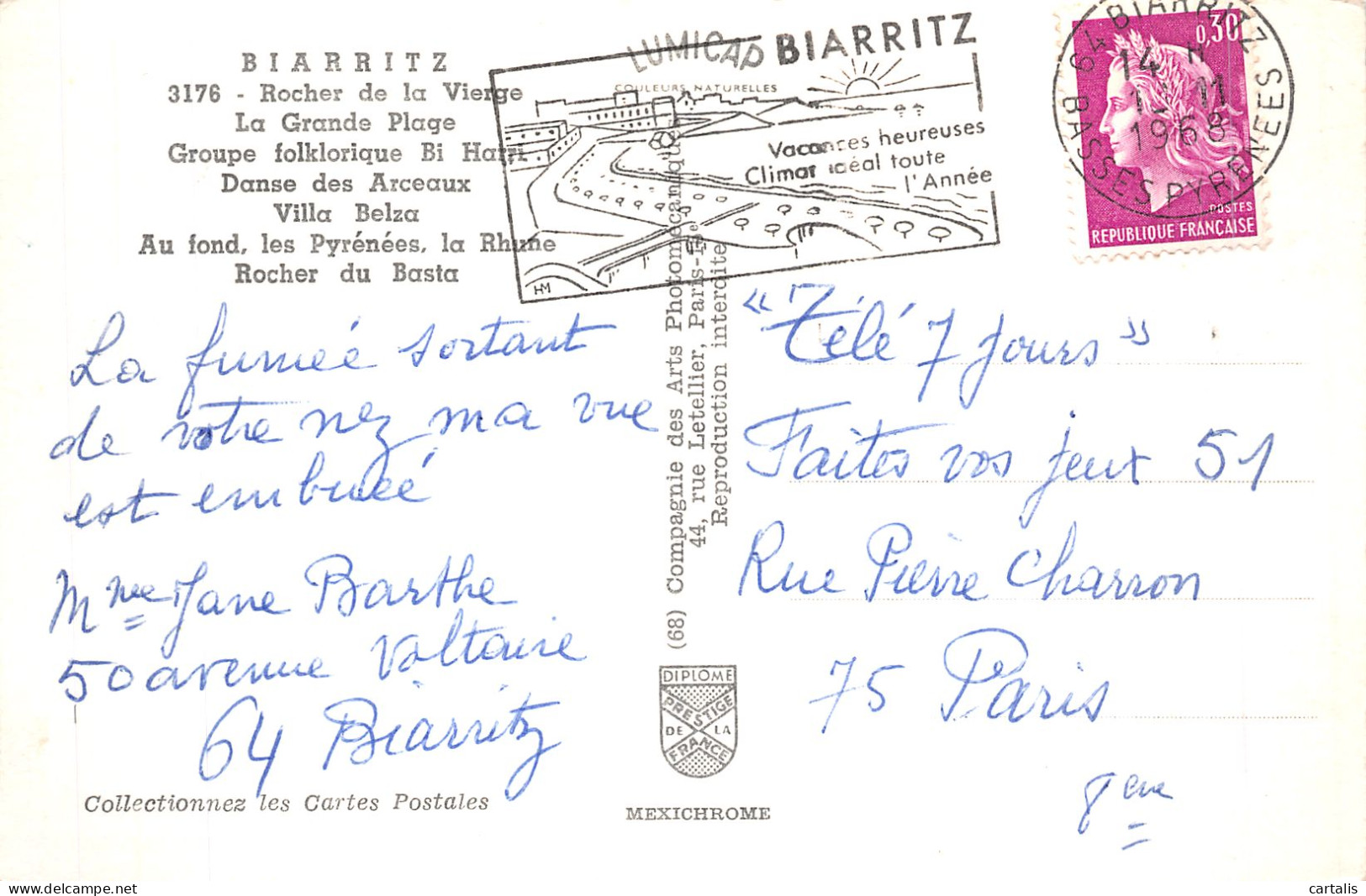 64-BIARRITZ-N°4462-G/0211 - Biarritz