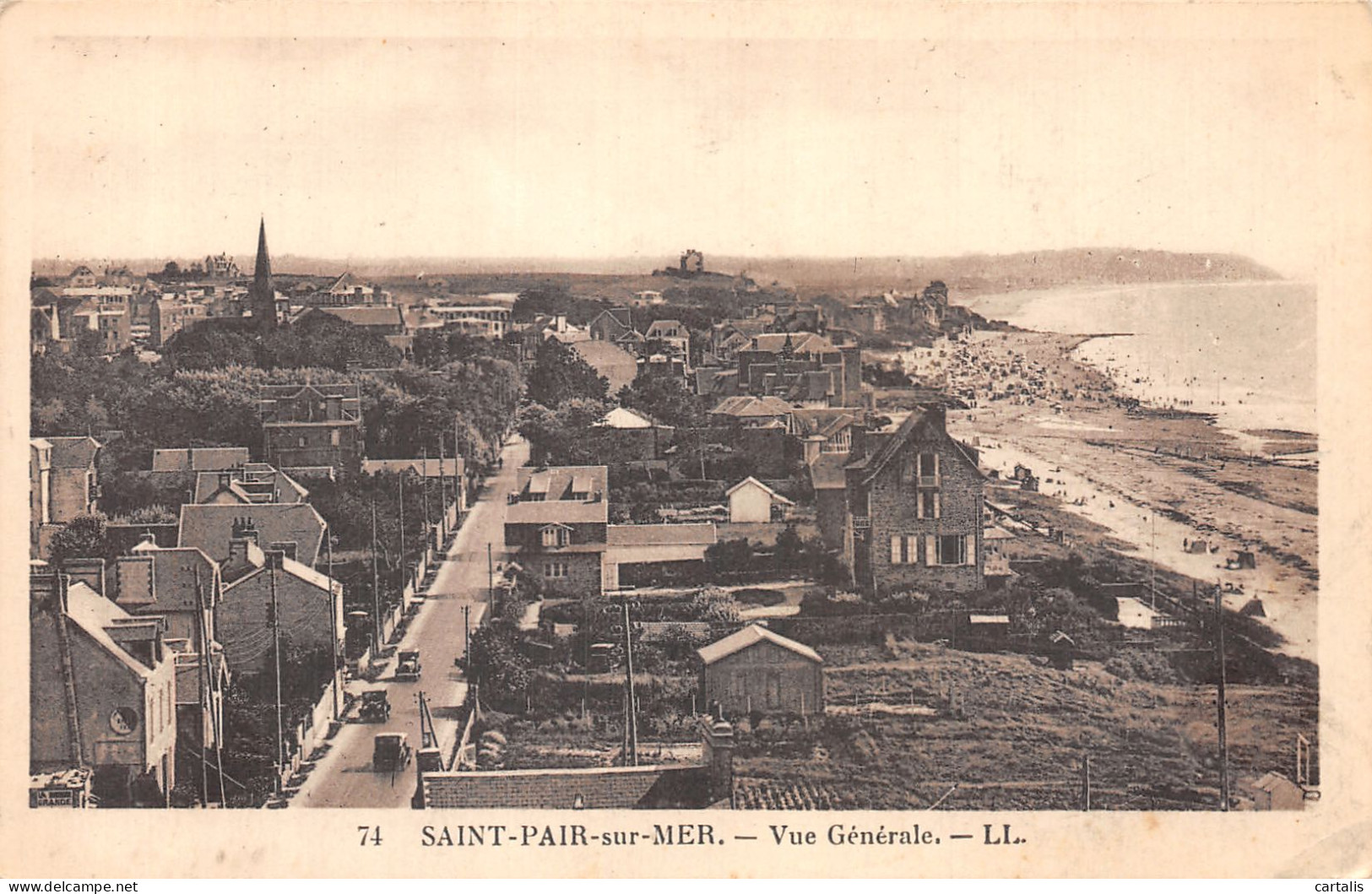 50-SAINT PAIR SUR MER-N°4462-F/0347 - Saint Pair Sur Mer