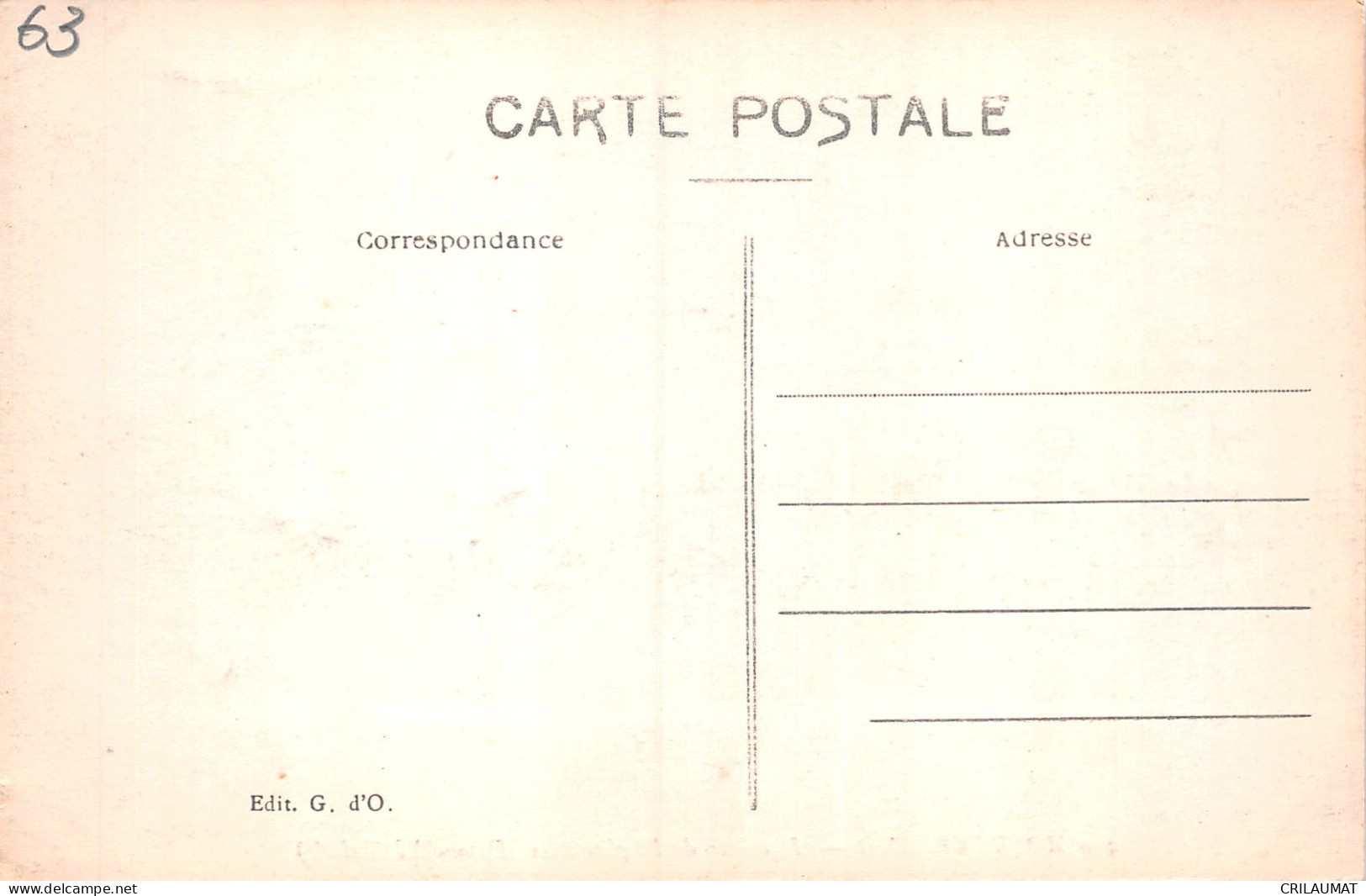 63-MONTFERRAND-N°T5092-E/0073 - Autres & Non Classés