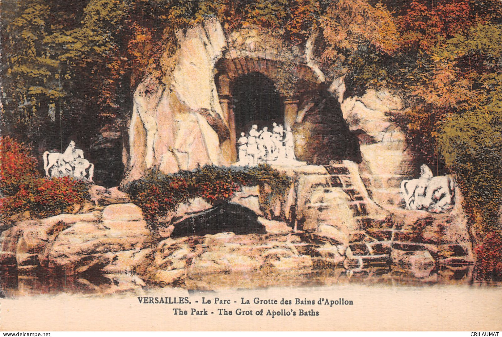 78-VERSAILLES LE PARC-N°T5092-D/0185 - Versailles (Kasteel)